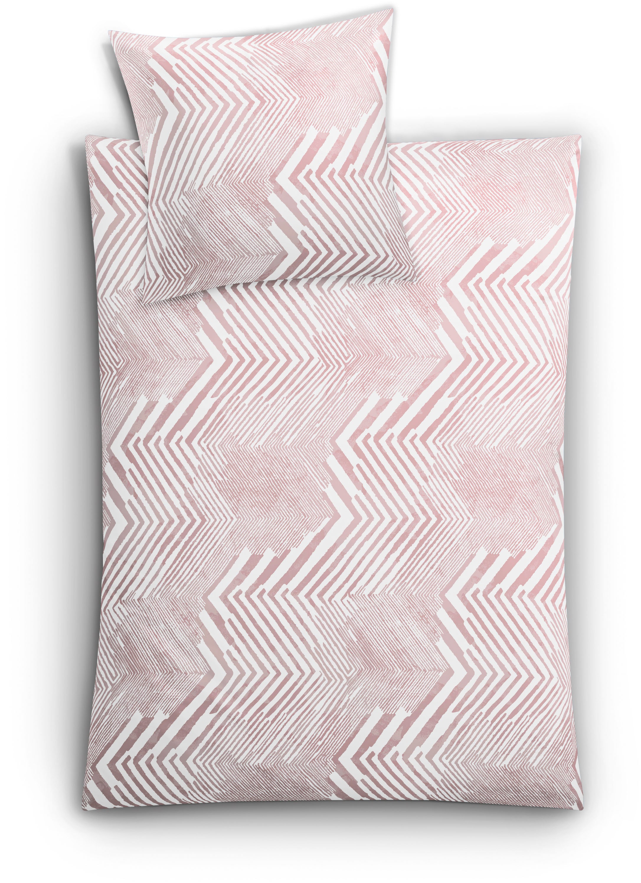 Kleine Wolke Bettwäsche "Macra" 2 Stk. tlg. mit grafischem Print günstig online kaufen