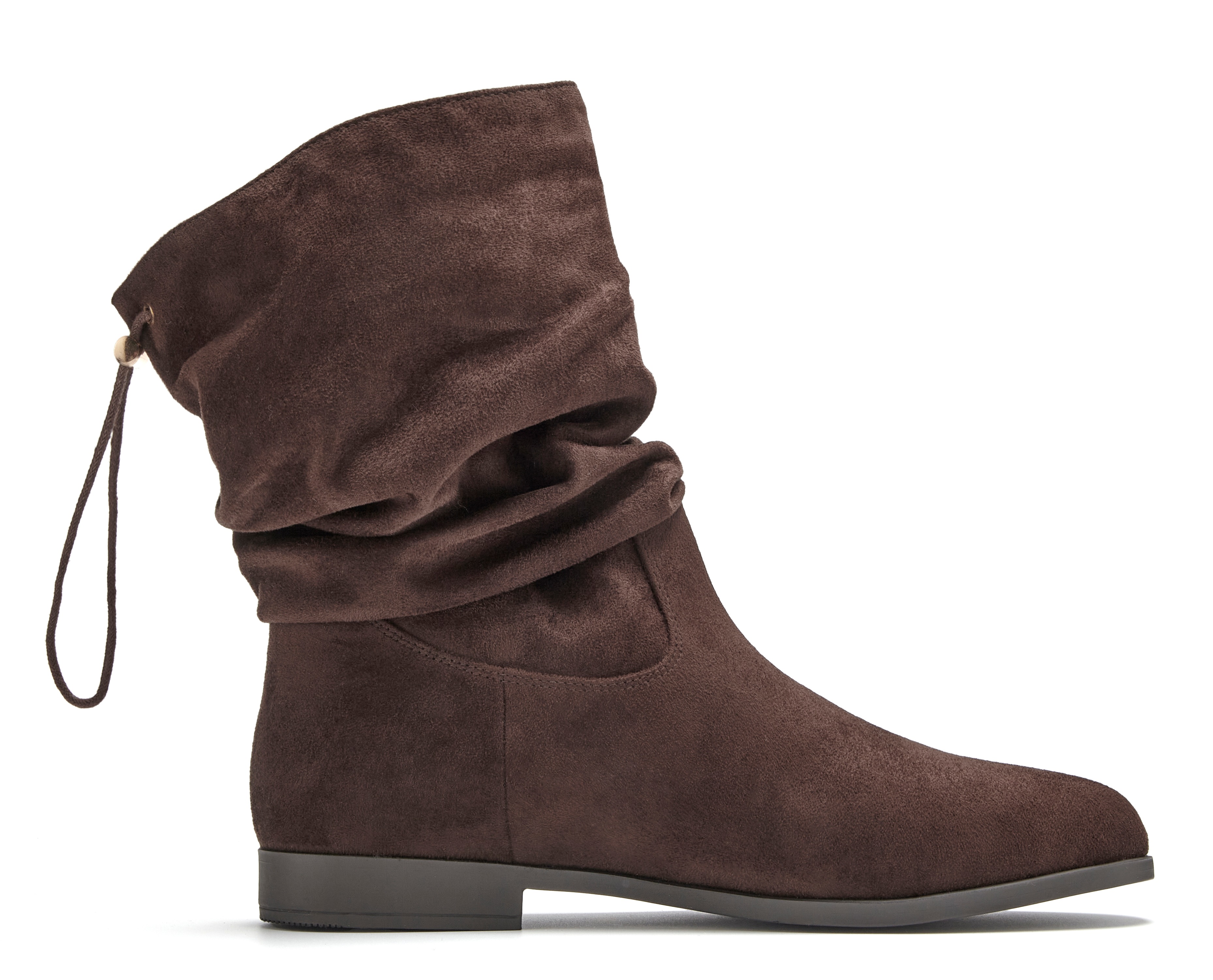 Thumbnail - LASCANA Stiefel "Stiefelette," mit Gummizug, komfortable Sohle, Textil-Innenmaterial VEGAN