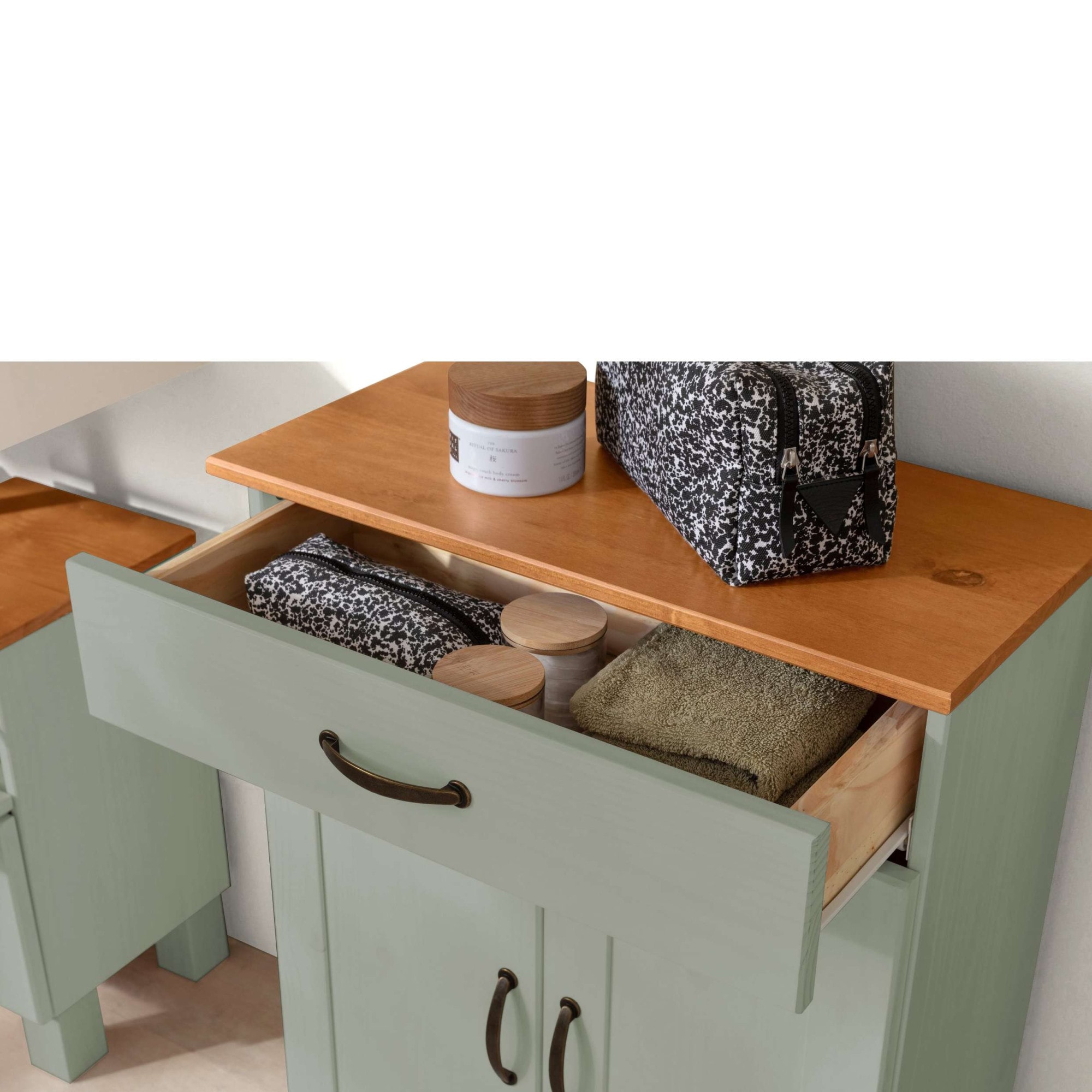 Home affaire Unterschrank »Rodby«, FSC®-zertifiziertes Massivholz, Breite 60cm, Höhe 80cm