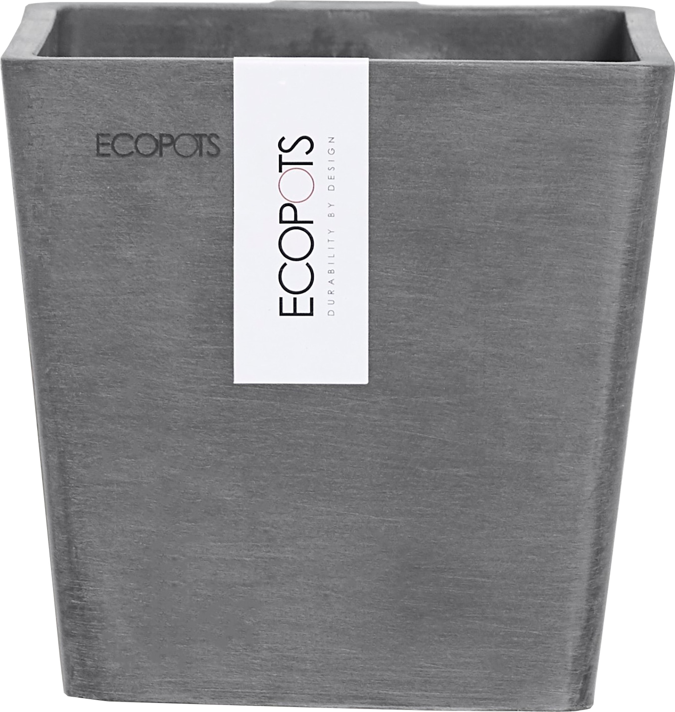 ECOPOTS Blumentopf »MANHATTAN S Grey«, BxTxH: 17,2x17,515 cm
