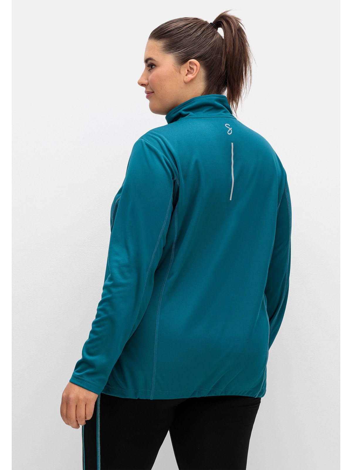 für und Größen«, atmungsaktiv bestellen »Große Sweatshirt Sheego BAUR | schnelltrocknend