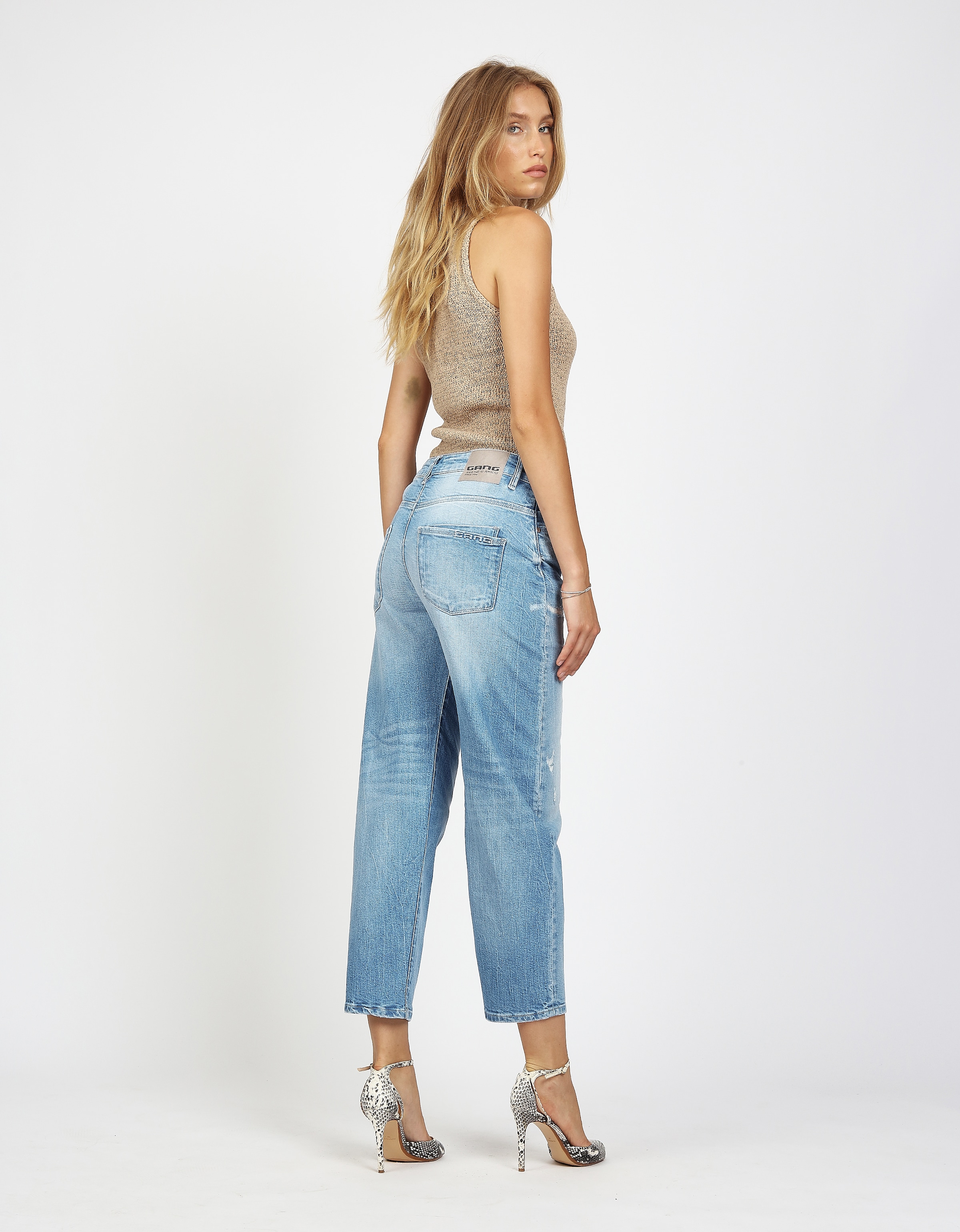 GANG 5-Pocket-Jeans »94IDA« cropped