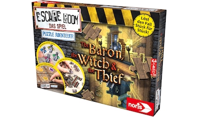 Spiel »Escape Room Puzzle Abenteuer - The Baron, The Witch & The Thief«