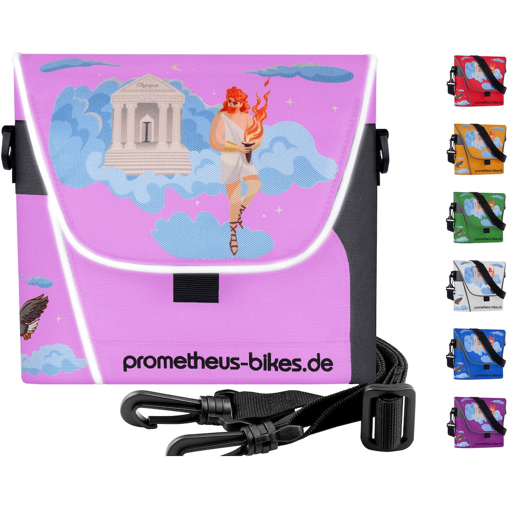 PROMETHEUS BICYCLES Fahrradtasche »Lenkertasche«, (2 tlg.)