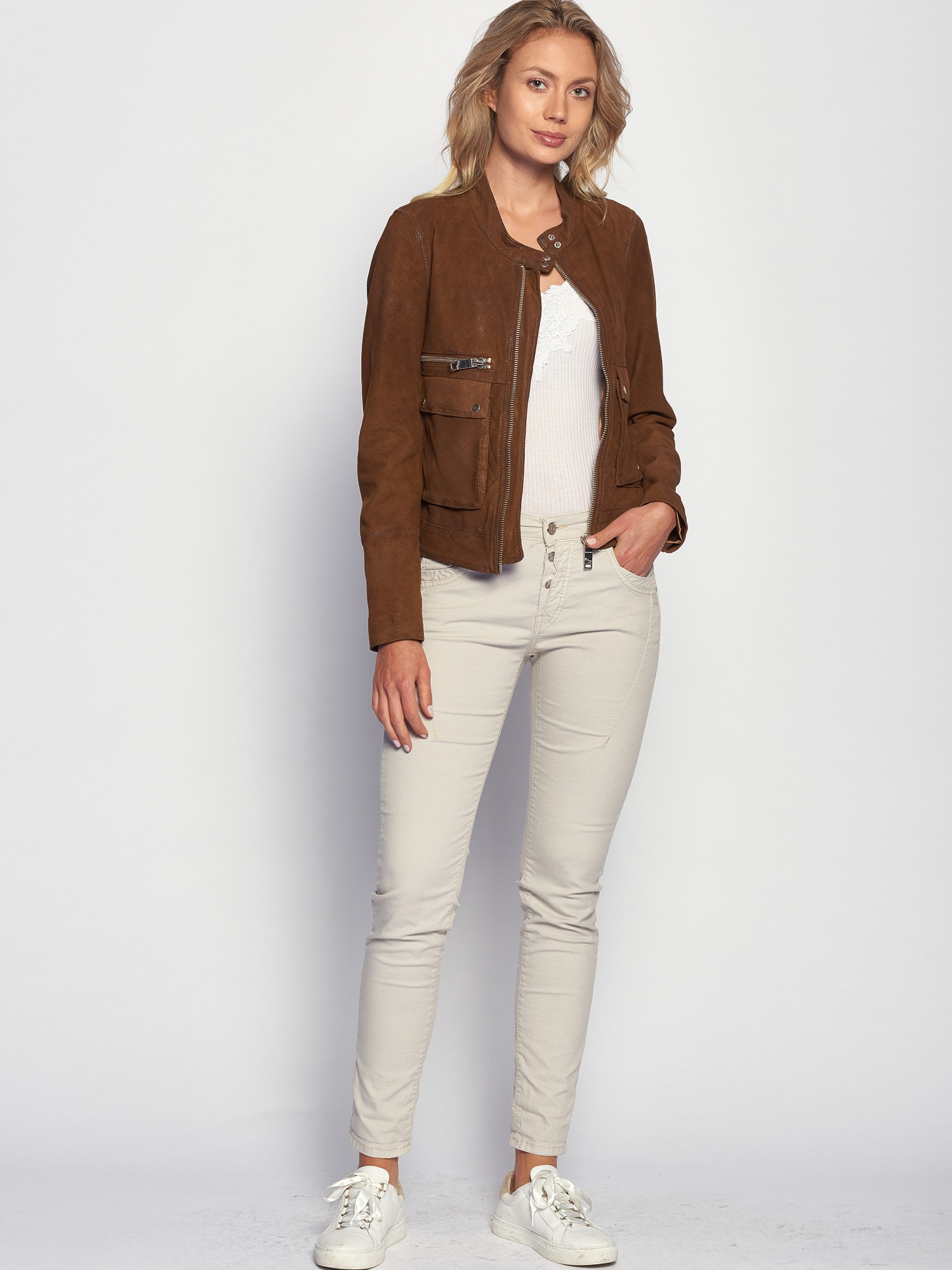 Maze Lederjacke »Clermont«