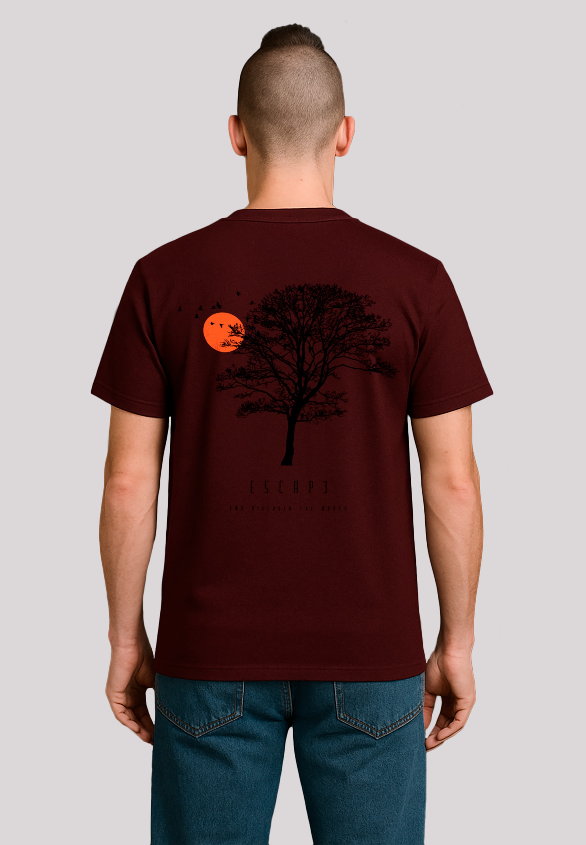 F4NT4STIC T-Shirt "Escape Discover the World Tree Birds", Premium Qualität, günstig online kaufen