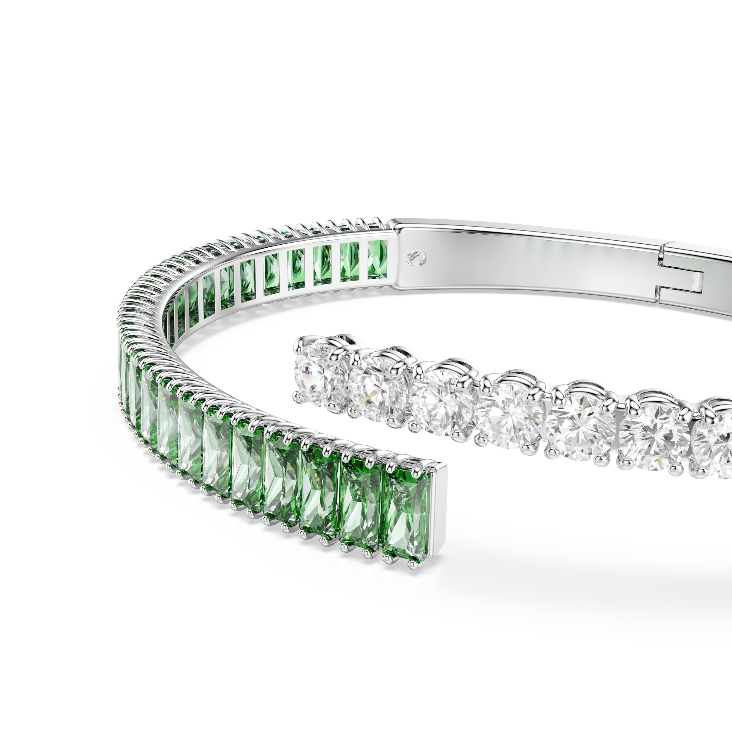 Swarovski Armspange »Schmuck Geschenk Matrix Armreif,«, mit Swarovski® Kristall, Zirkonia (synth.)