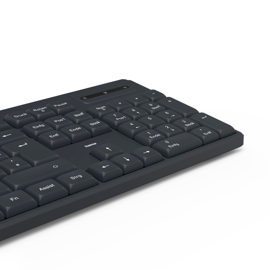 Hama Tastatur »Funktastatur WK-200 (kabellos, QWERTZ)«