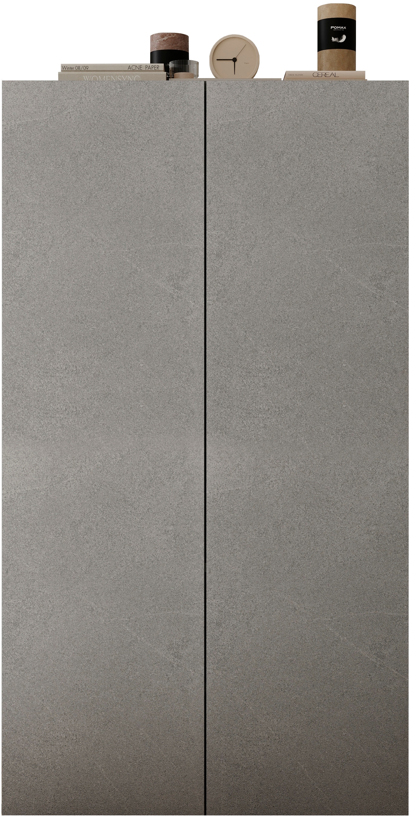 INOSIGN Schuhschrank »Pratiko Breite 63 cm, Höhe 114 cm, Schuhregal mit 6 Ebenen,«, Schuhkommode, 2 Türen, Platz für bis zu 15 Paar Schuhe