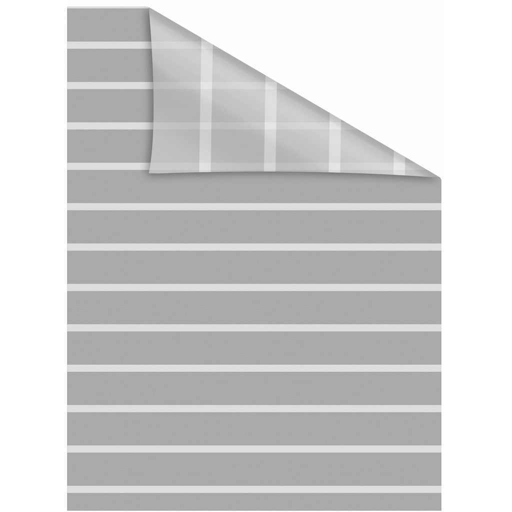 LICHTBLICK ORIGINAL Fensterfolie »Streifen«, 1 St., blickdicht, strukturiertKlebepunkte, selbstklebend, Sichtschutz