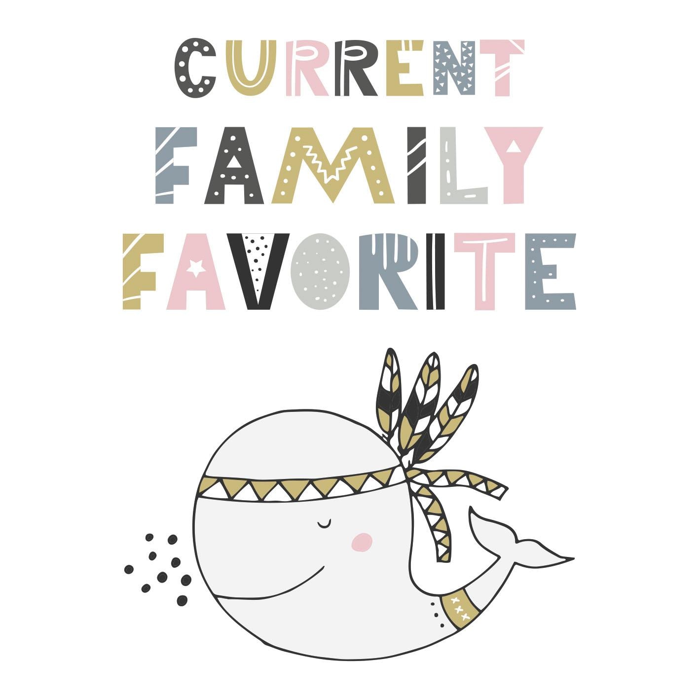 queence Dekokissen »»Family Favorite«« Kissenhülle ohne Füllung, 1 Stück