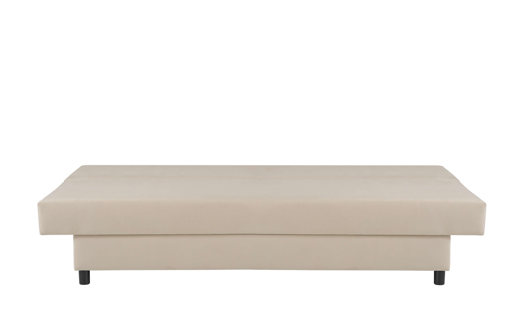 INOSIGN 3-Sitzer »SAWYER Schlafsofa mit Bettkasten und Wellenunterfederung«, pflegeleichte Bezüge: Velvet & Struktur, B/T/H 193/86/83,5 cm