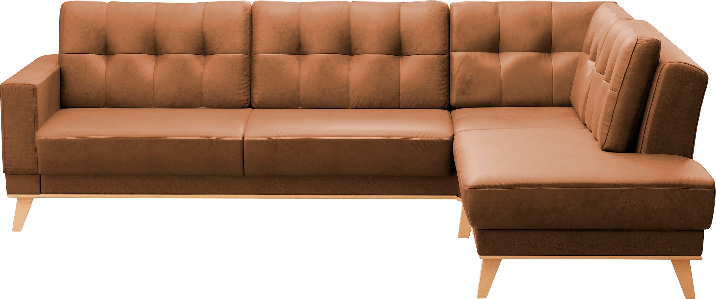 sit&more Ecksofa "Lavida L-Form", wahlweise mit Kippfunktion und Bettkasten günstig online kaufen