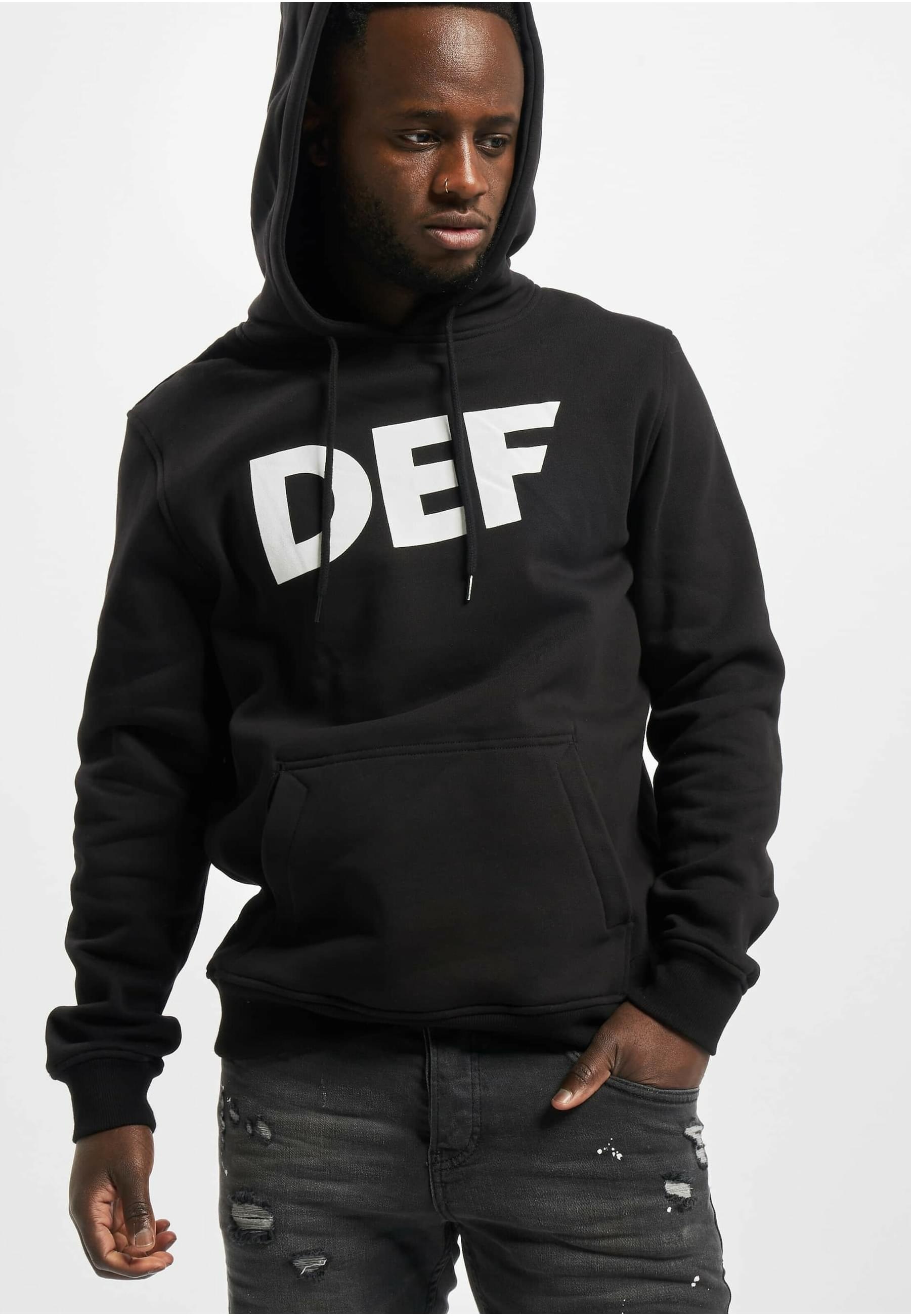 DEF Sweatshirt »DEF Herren Mitarbeiter Hoody«, (1 tlg.)