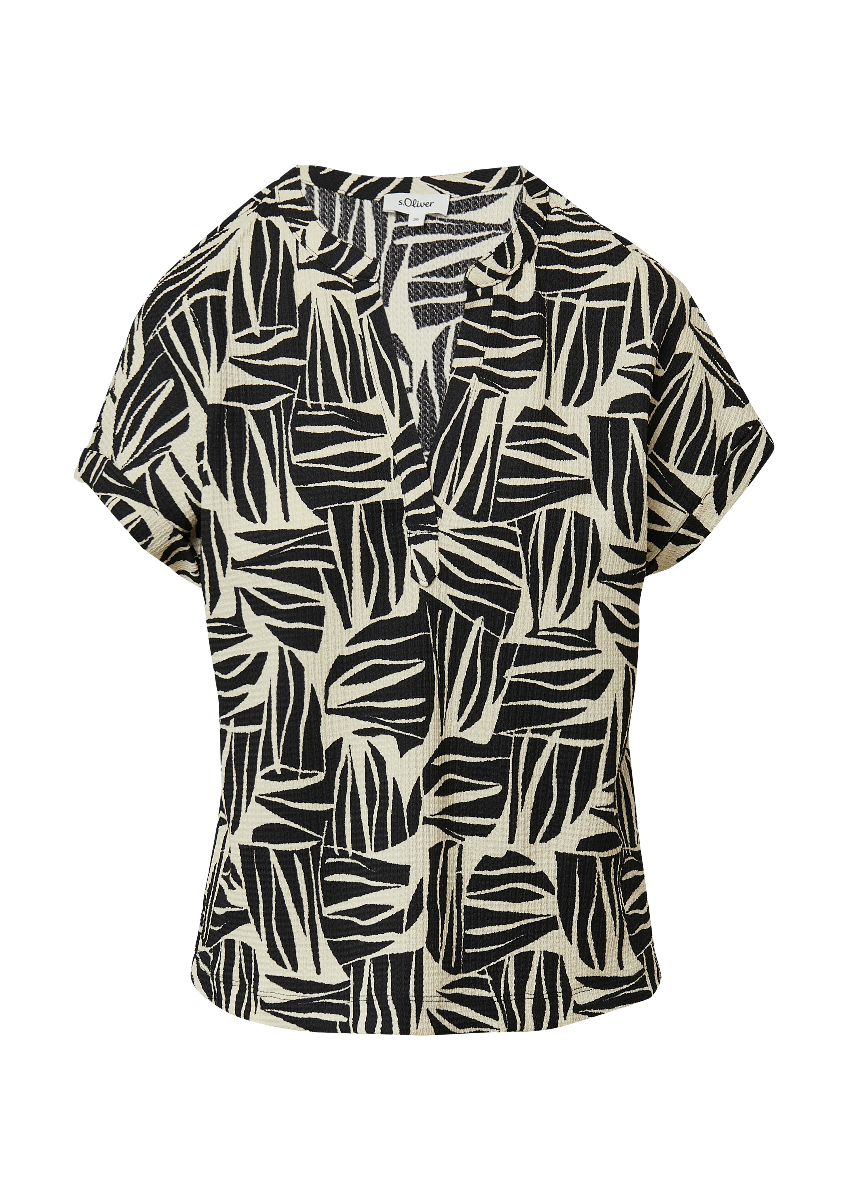 Thumbnail - s.Oliver T-Shirt mit überschnittenen Schultern