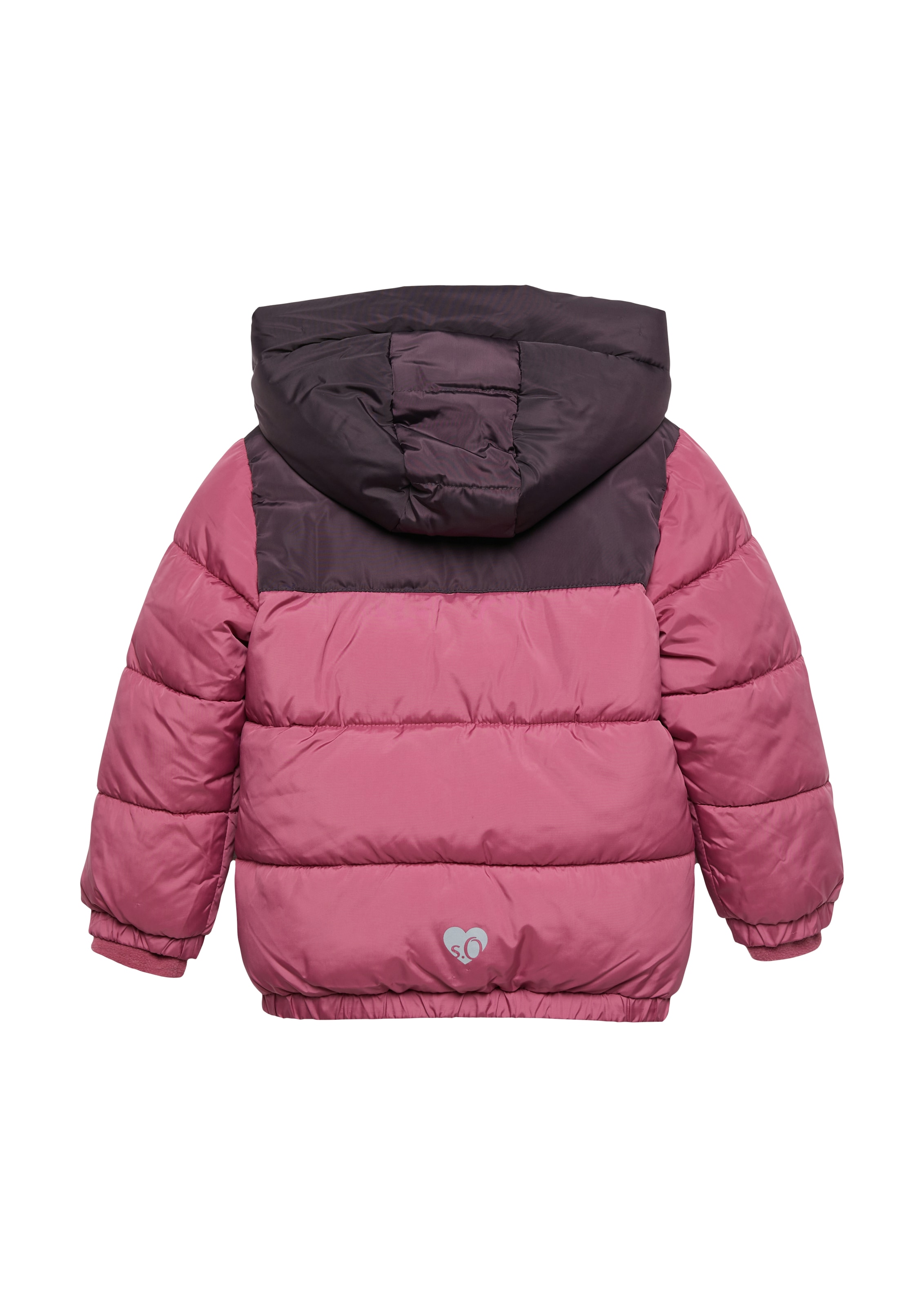 s.Oliver Junior Outdoorjacke, mit Kapuze, mit Kapuze