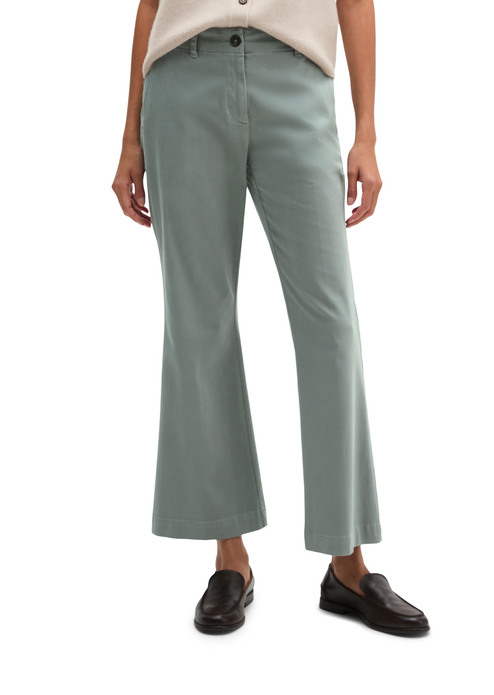 Marc OPolo Chinohose "aus Baumwoll-Stretch-Satin"