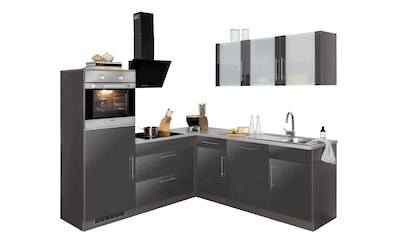wiho Küchen Winkelküche »Cali«, ohne E-Geräte, Stellbreite 210 x 220 cm kaufen