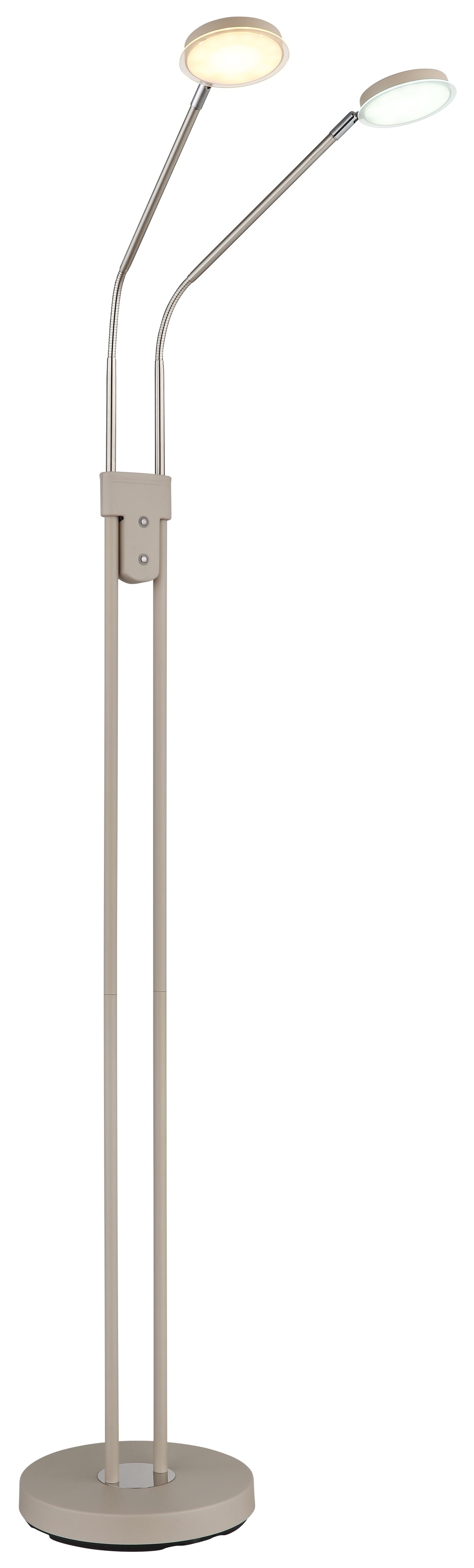 GLOBO LIGHTING Stehlampe »SILVIO« LED-Modul 1 Stk. Stehleuchte mit Touchdimmer, flexibel, modern & komfortabel