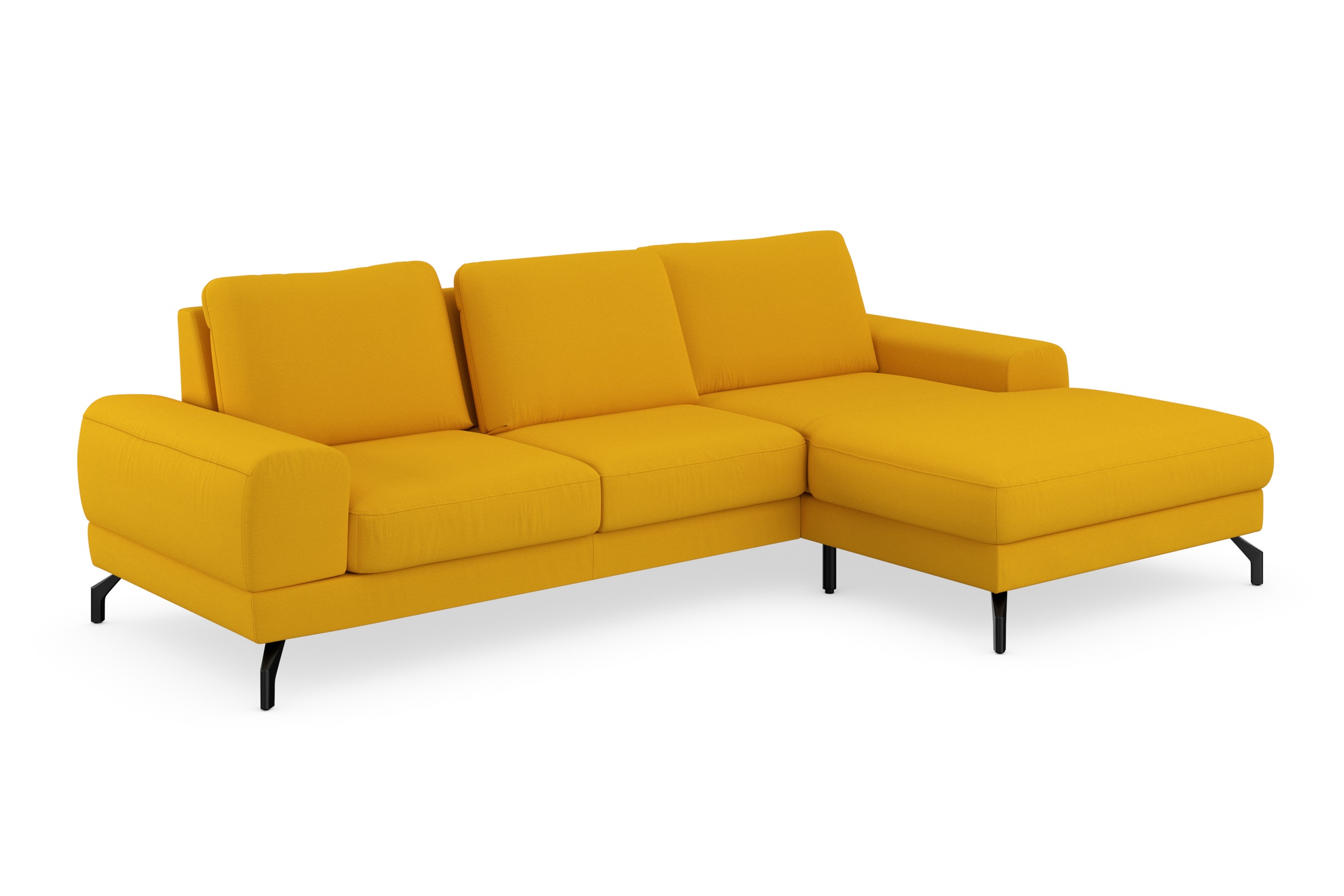 sit&more Ecksofa »Cinturo L-Form«, inklusive Sitztiefenverstellung und Federkern, Sitzhöhe 45 cm