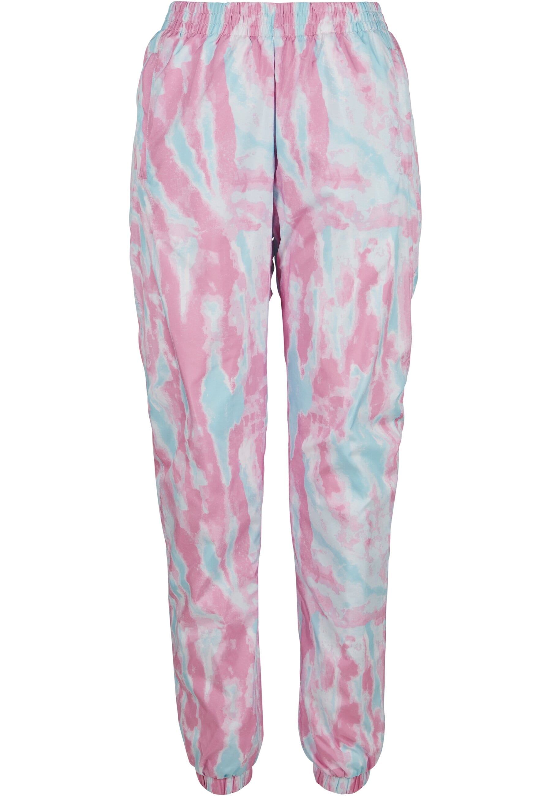 URBAN CLASSICS Jogginghose "Urban Classics Damen Ladies Tie Dye Track Pants", (1 tlg.)