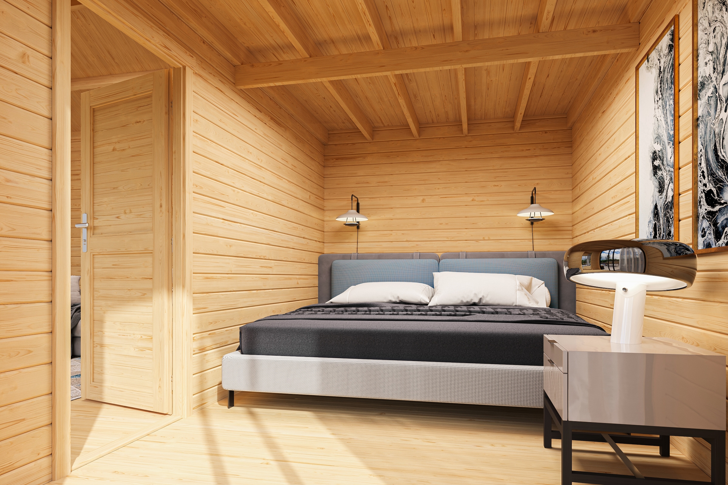 Nordic Holz Gartenhaus »MURANO 3«