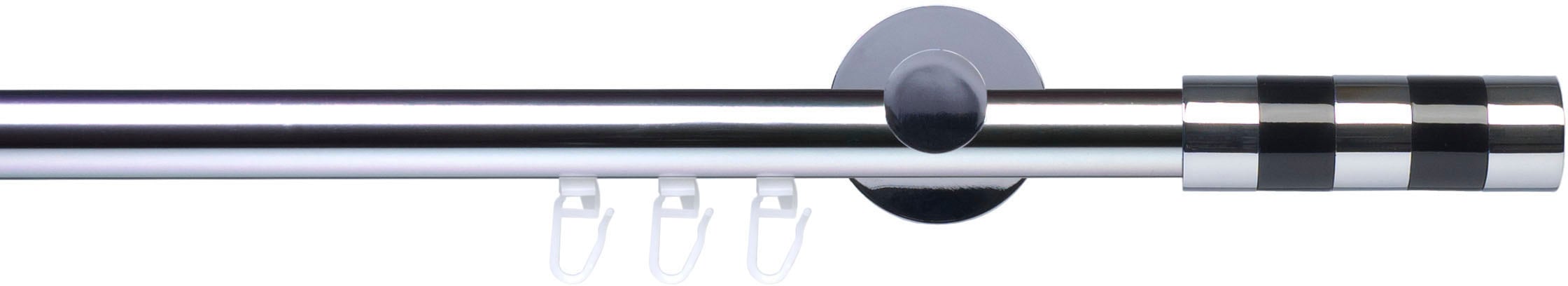 Liedeco Gardinenstange "Innenlaufgarnitur 20 mm Piano Murcia" Ø 2 mm 1 läuf günstig online kaufen