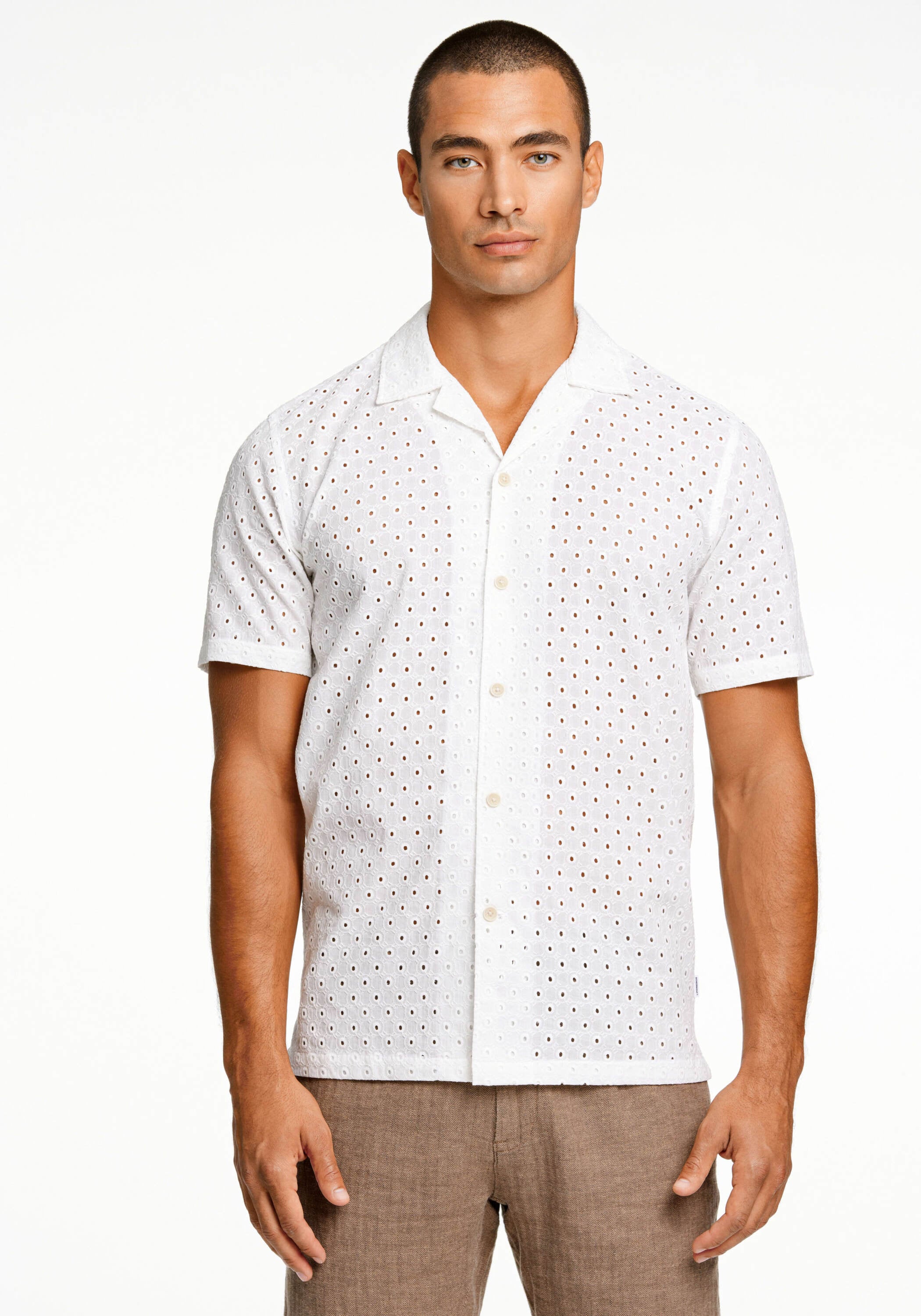 LINDBERGH "Freizeithemd (Kurzarm) Relaxed Fit"