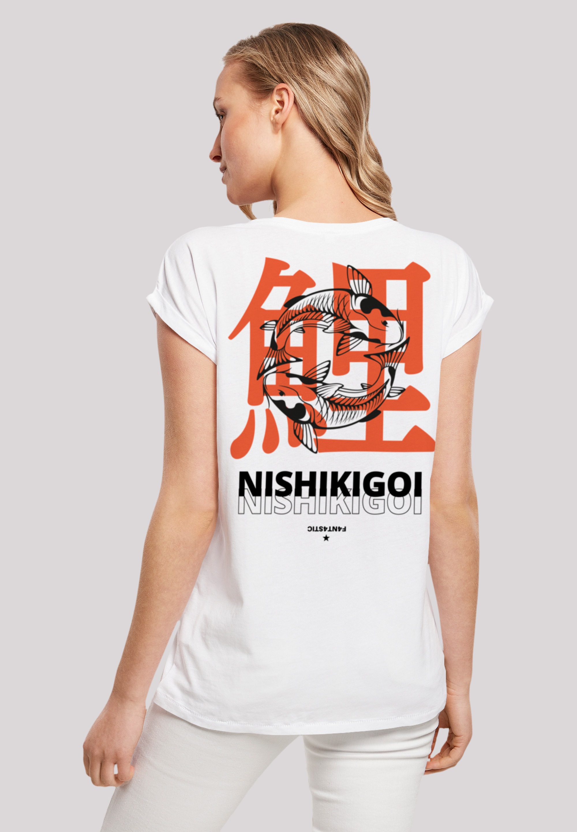 F4NT4STIC T-Shirt "Nishikigoi Koi Japan Grafik", Print