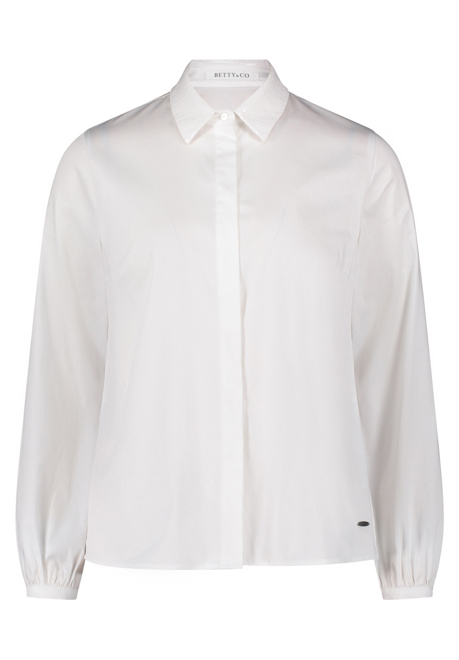 Betty&Co Hemdbluse "Damen mit Pailletten" günstig online kaufen