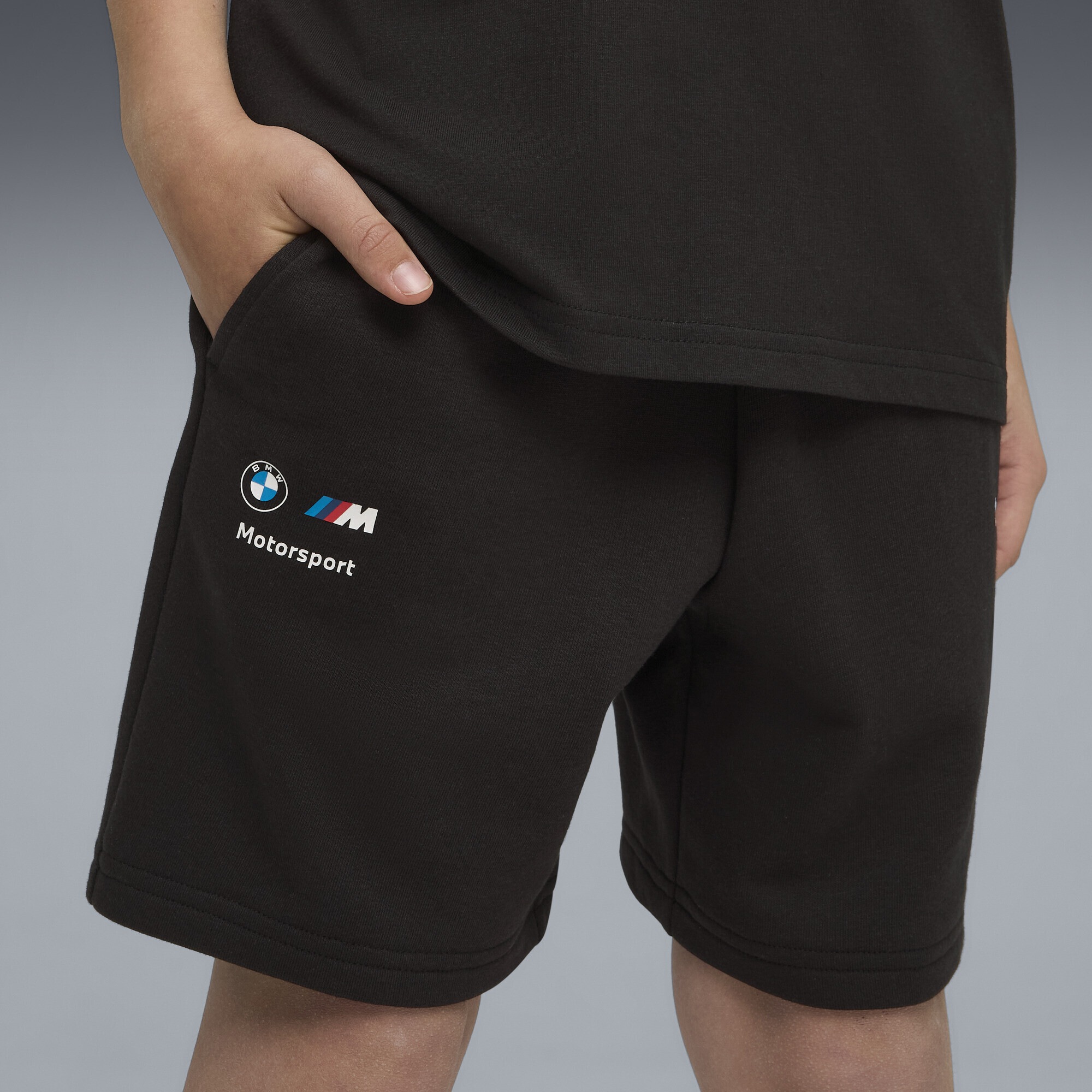 PUMA Sporthose »BMW M MOTORSPORT Essentials Shorts Jugendliche«