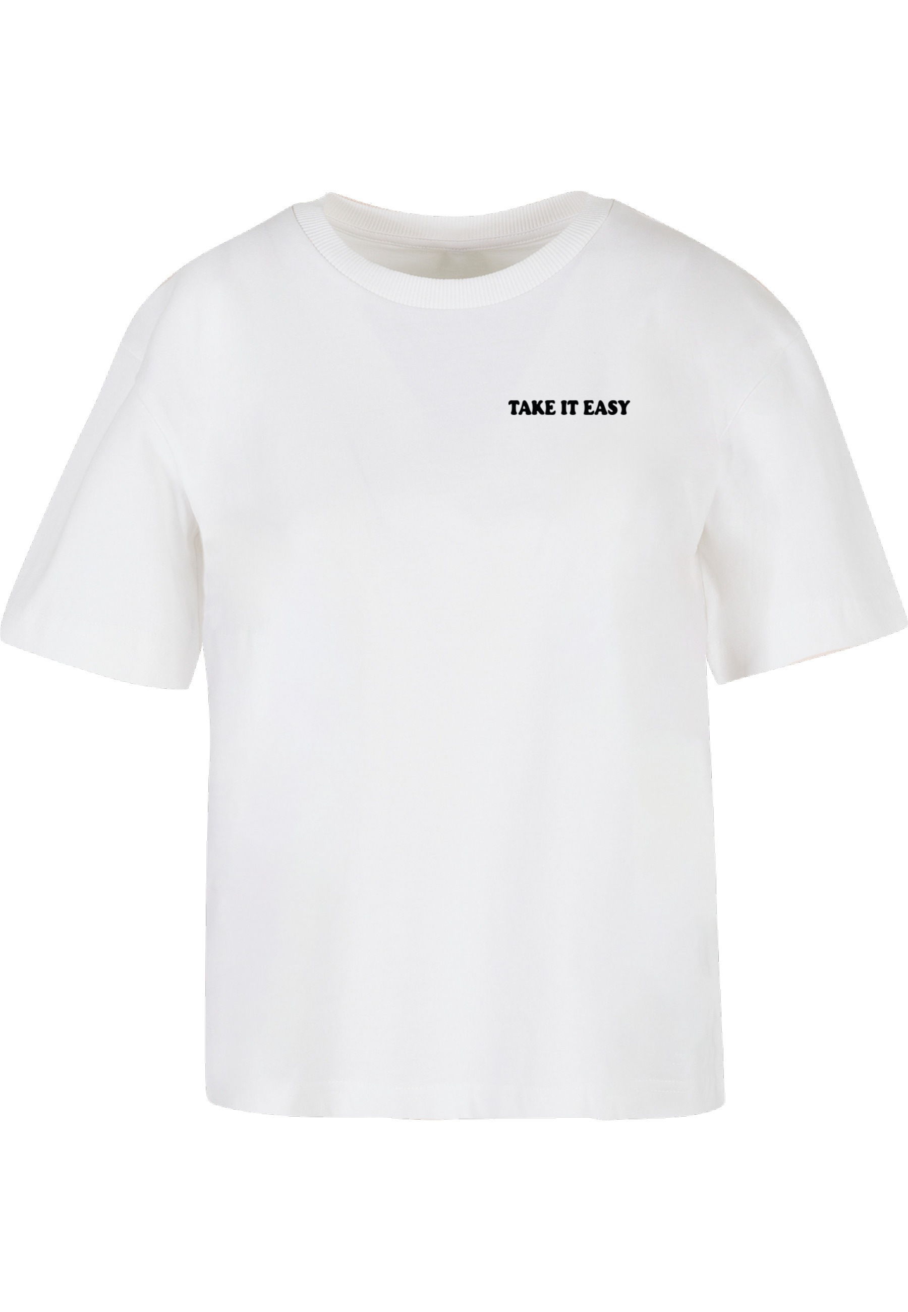 Miss Tee T-Shirt "Miss Tee Take It Easy Flowers Tee" 1 Stk.