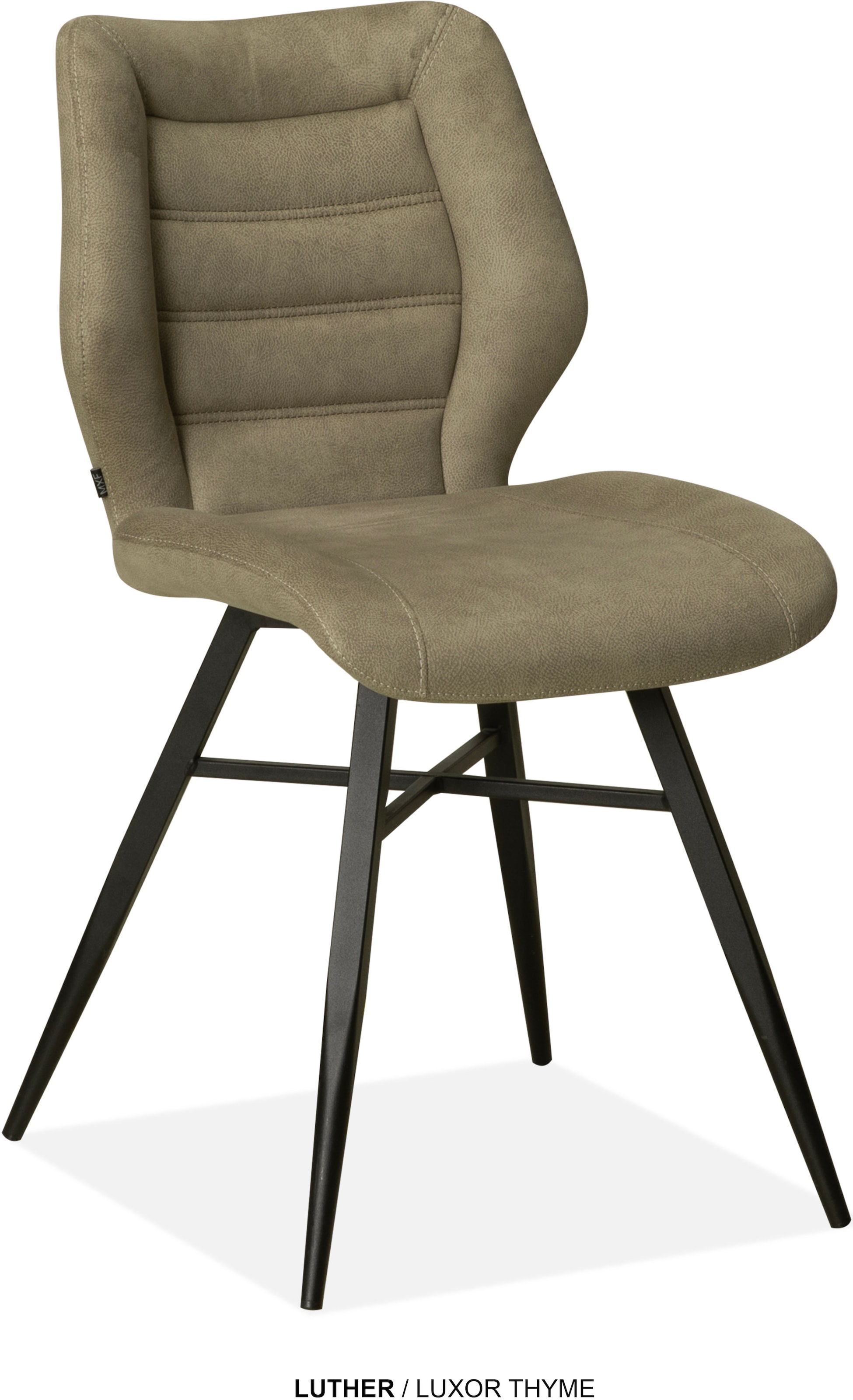 OMG Design Esszimmerstuhl "Luther" (Set) 2 Stk. Stoff Schalenstuhl, bequem günstig online kaufen