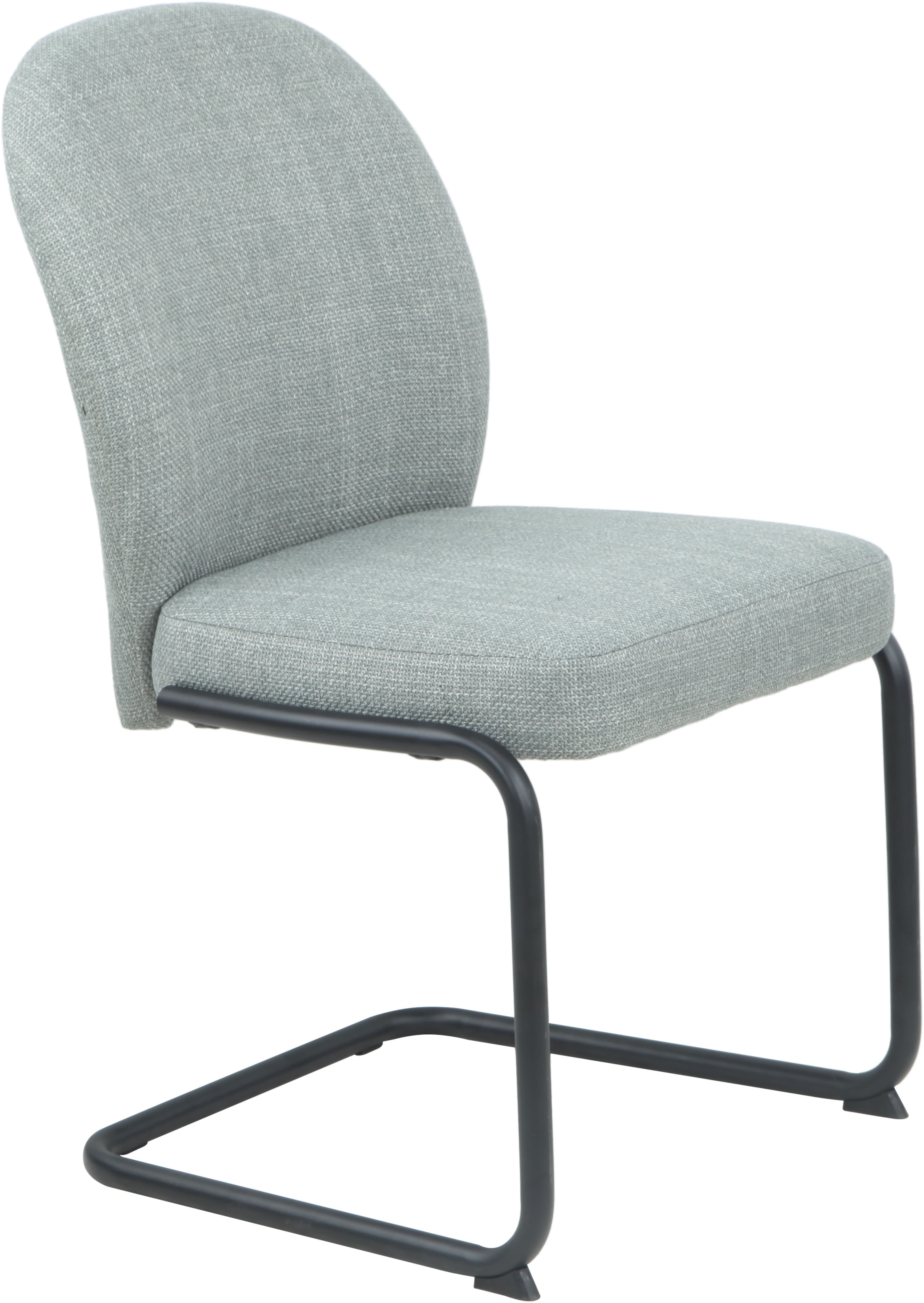 HELA Freischwinger »KAREN«, (Set), 2 St., Esszimmerstuhl, Rundrohrgestell, gepolstert, Webstoff, Schwingstuhl