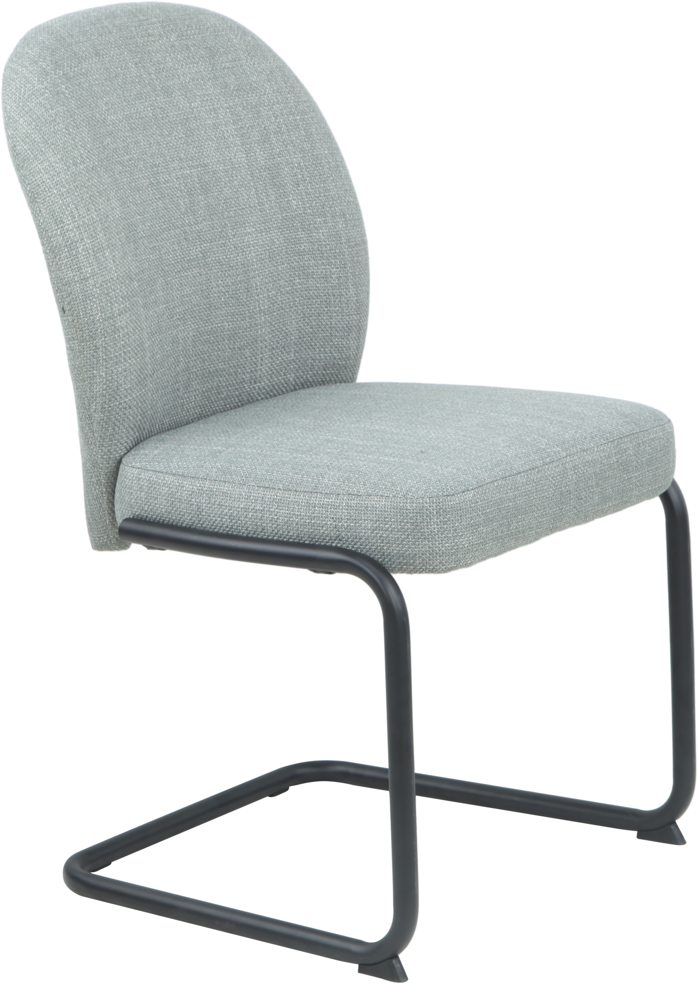 Thumbnail - HELA Freischwinger "KAREN" (Set) 2 Stk.Esszimmerstuhl, Rundrohrgestell, gepolstert, Webstoff, Schwingstuhl