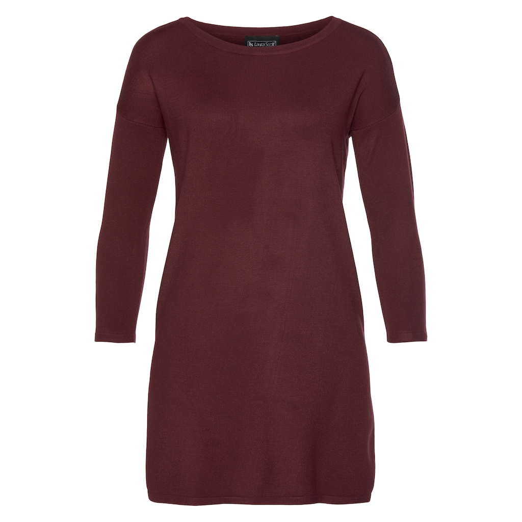 Laura Scott Longpullover, mit Seitenschlitzen