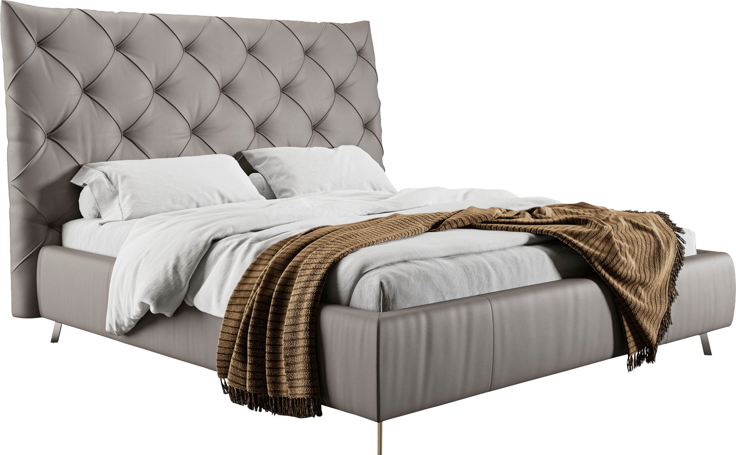 Home affaire Polsterbett "Elloree, in 4 Breiten, hinten mit Originalstoff b günstig online kaufen