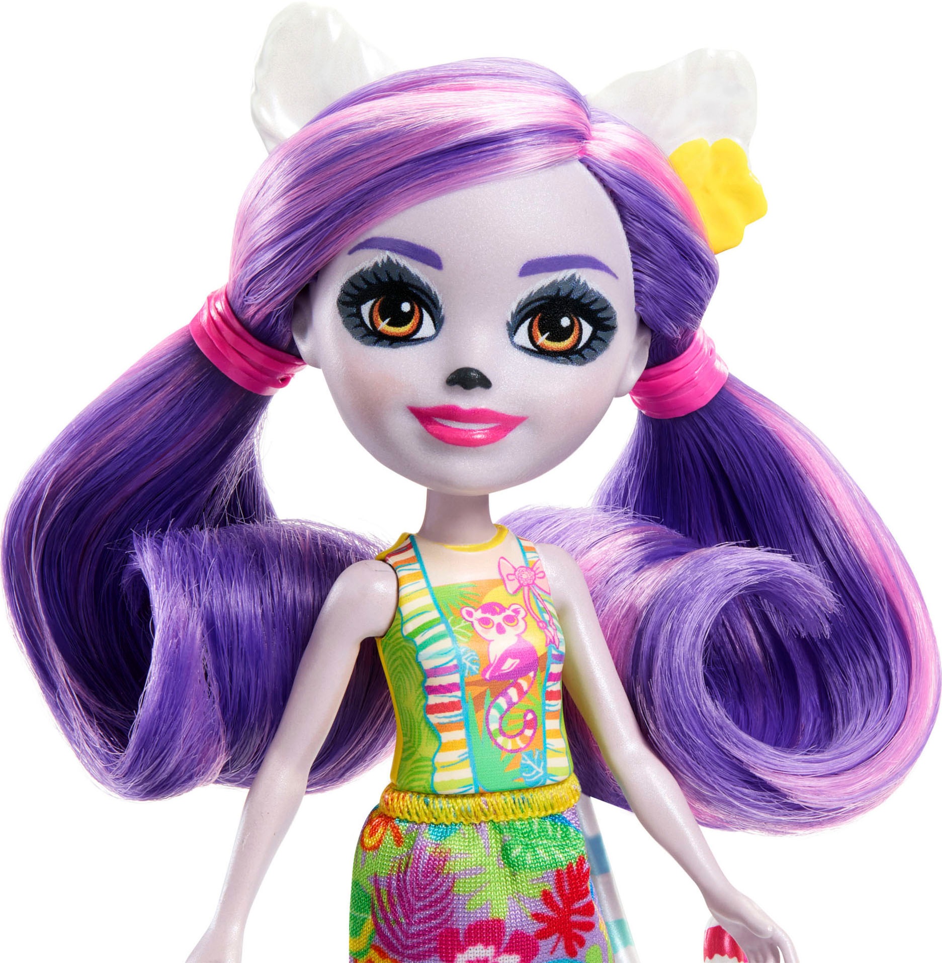 Enchantimals Minipuppe »Sunshine Beach, Lorinda Lemur Familie«