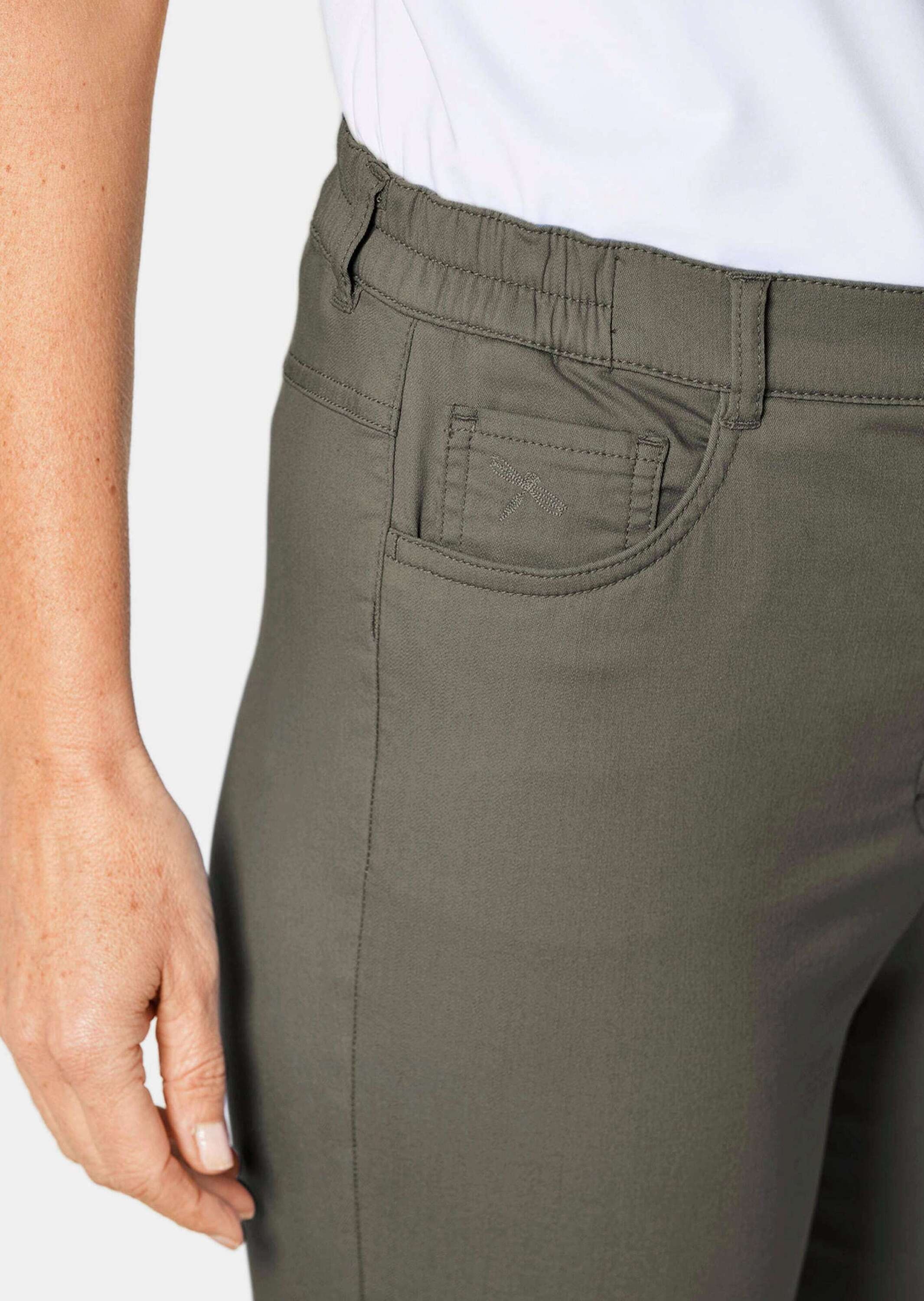 GOLDNER 2-in-1-Hose »Kurzgröße Hose Carla in weicher, stretchbequemer Qualität«
