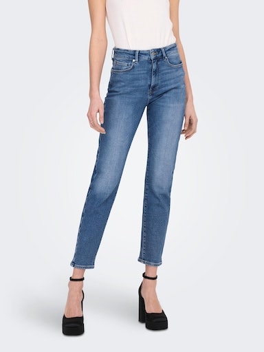 ONLY Straight-Jeans "ONLEMILY STRETCH HW ST AK DNM CRO571NOOS" günstig online kaufen