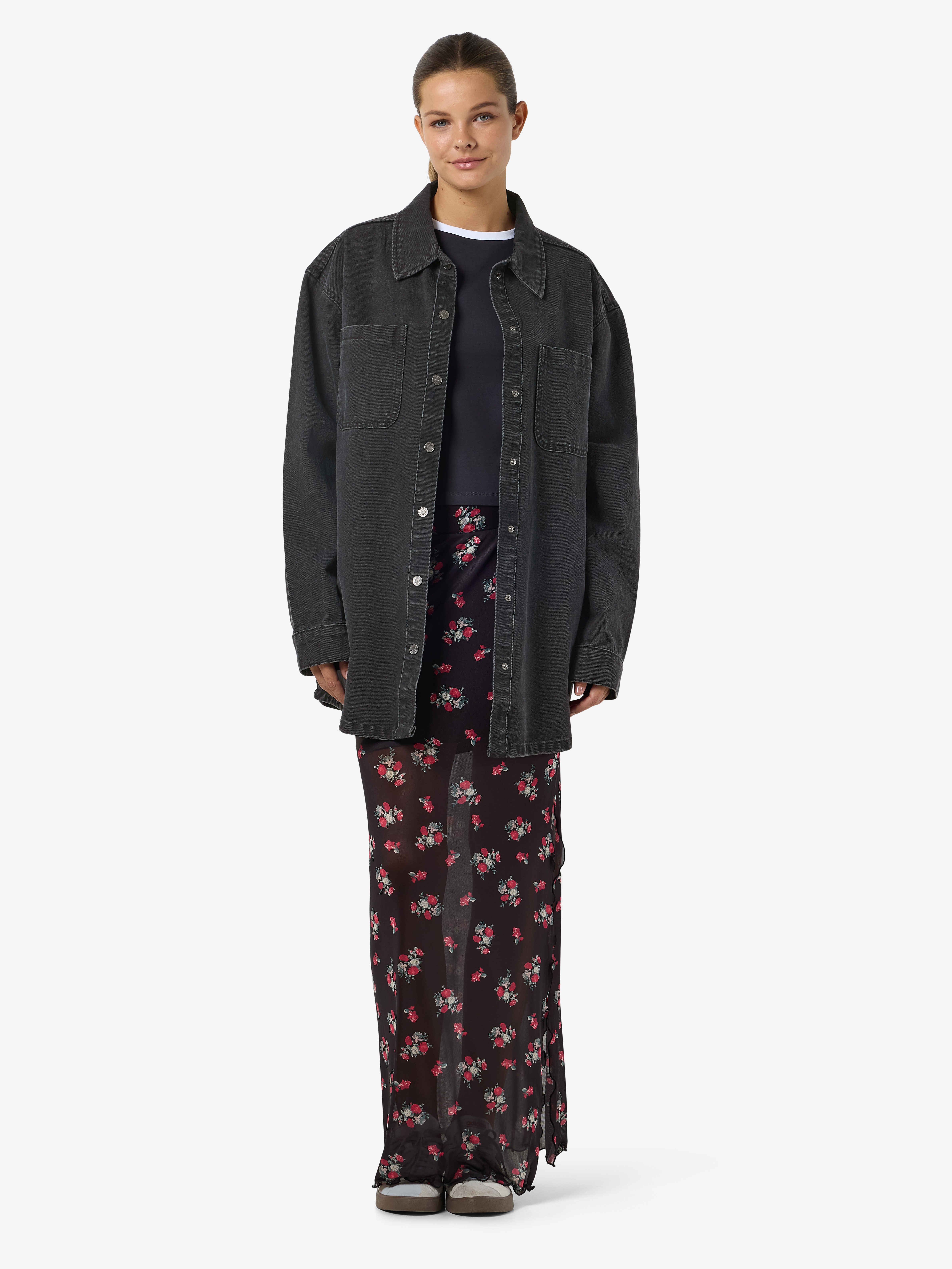 Thumbnail - Noisy may Jeansjacke "NMALVA L/S DNM SHACKET AZ387BL NOOS"