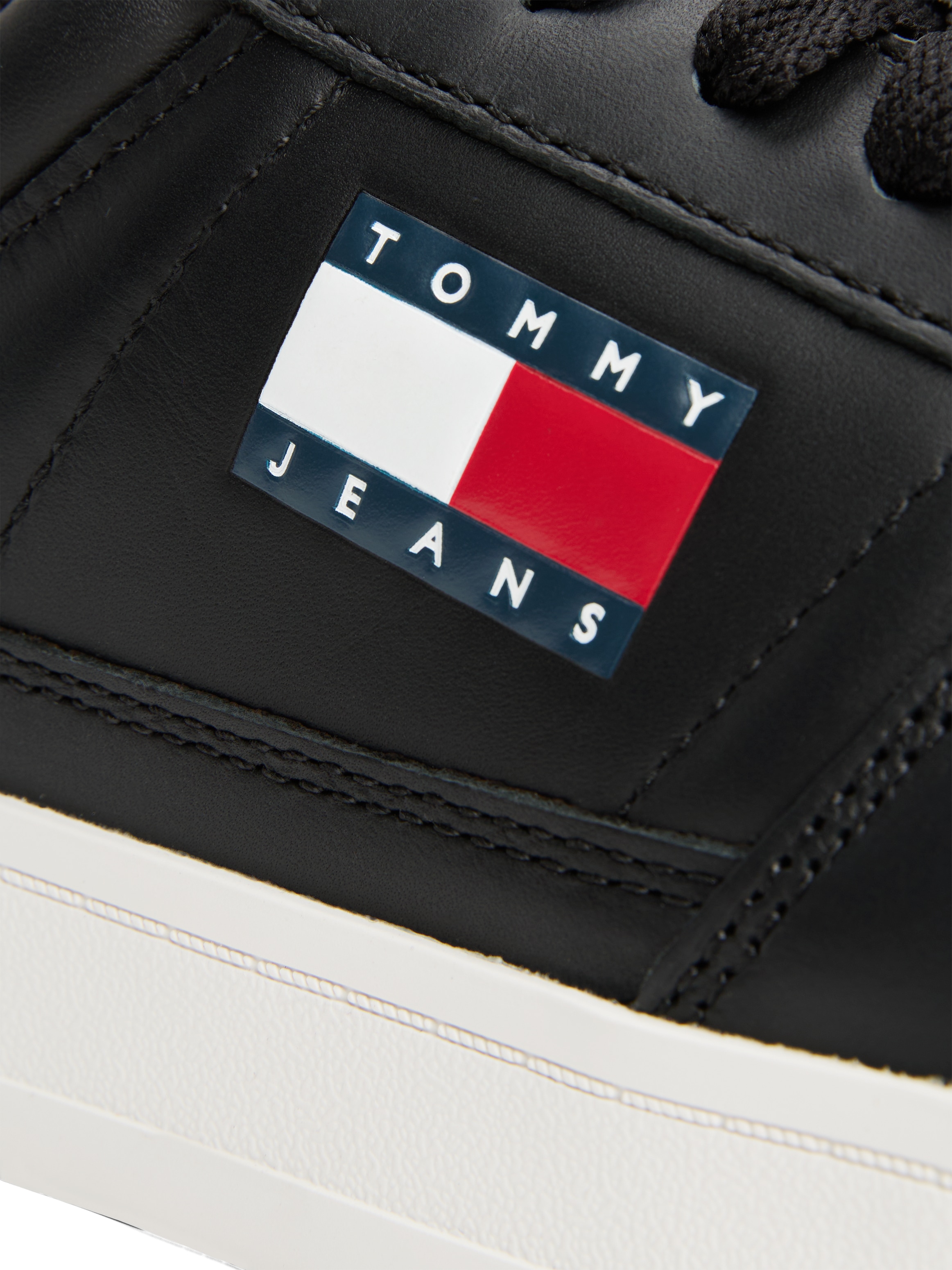Tommy Jeans Sneaker »TJM THE GREENWICH NEW ESS«  , Freizeitschuh, Halbschuh, Schnürschuh im Basekt-Style