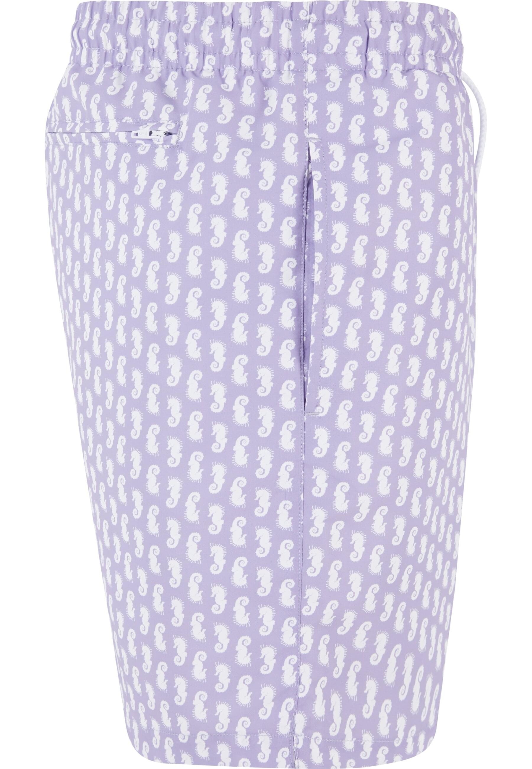 URBAN CLASSICS Badeshorts »Urban Classics Herren Pattern Swim Shorts«