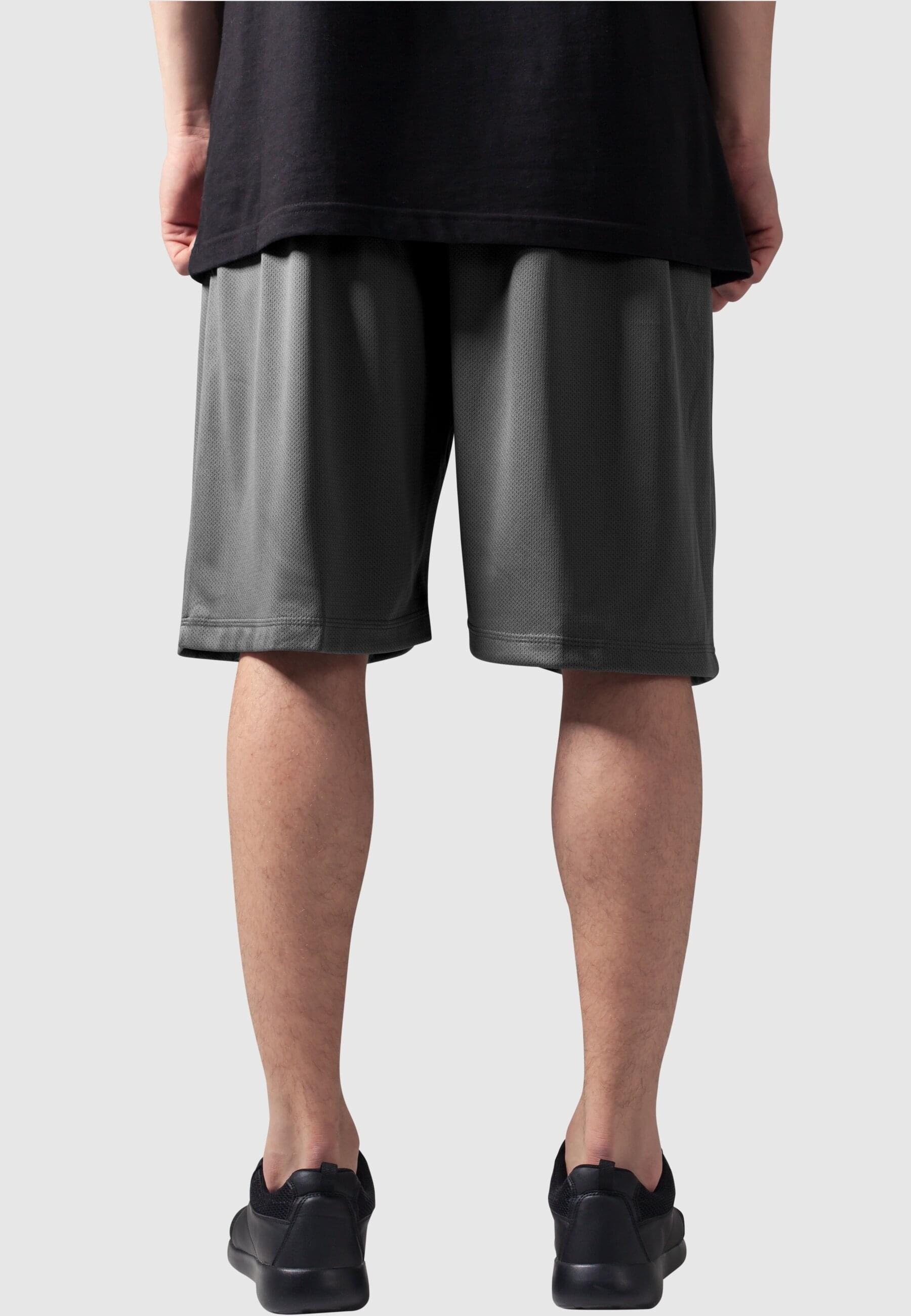 URBAN CLASSICS Stoffhose »Urban Classics Herren Bball Mesh Shorts«, (1 tlg.)