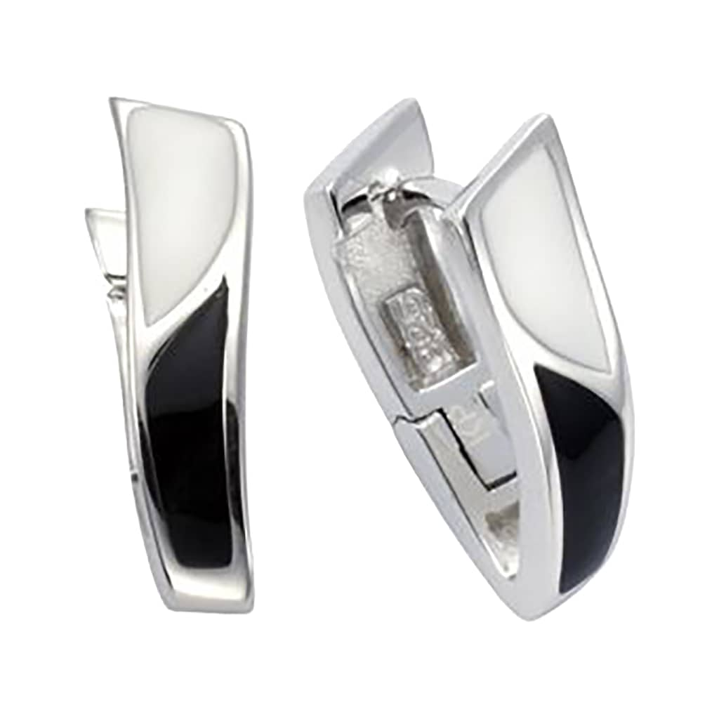 Vivance Paar Creolen »925/- Sterling Silber Lack«