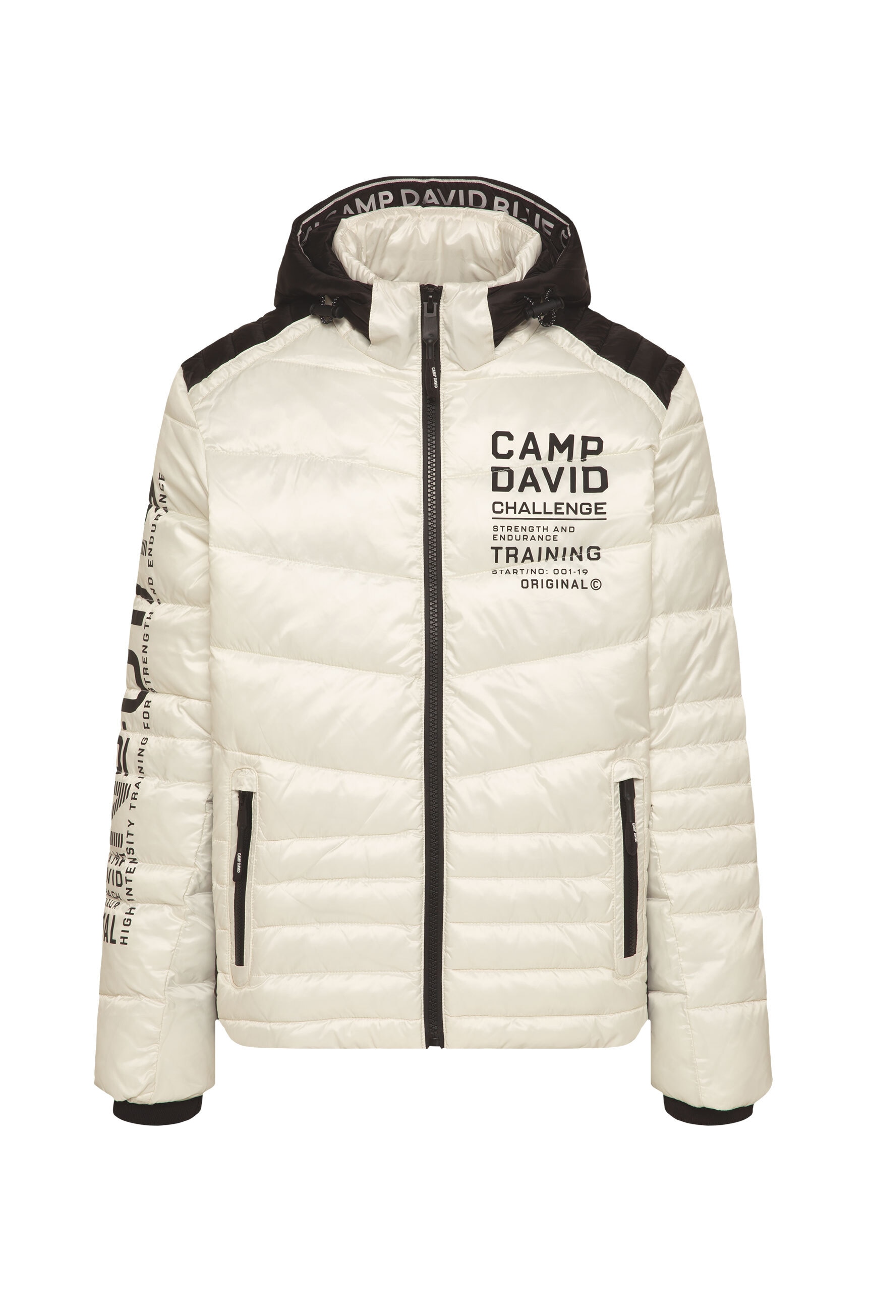 CAMP DAVID Winterjacke, mit Kapuze, mit abtrennbarer Kapuze