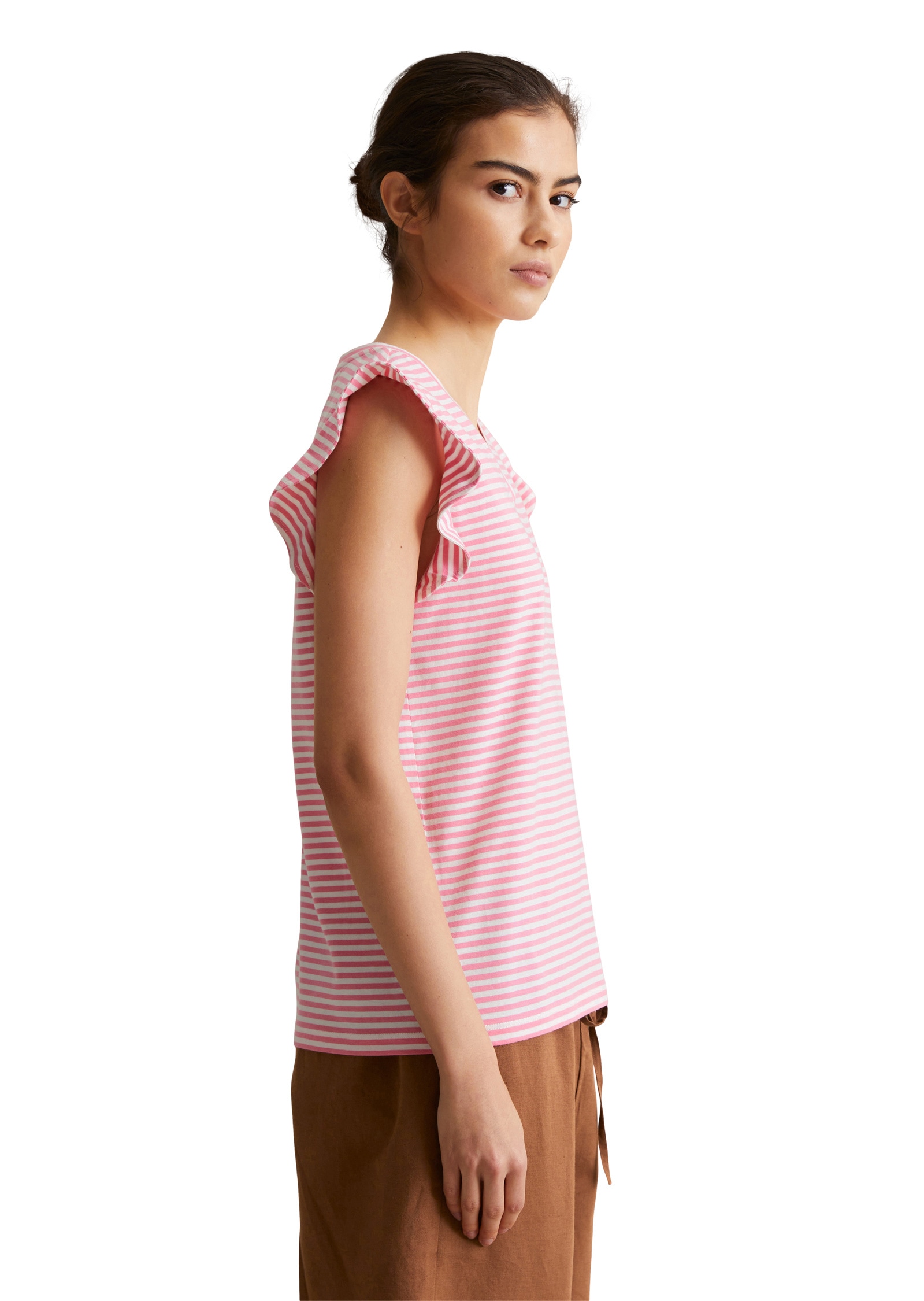 Marc O'Polo DENIM T-Shirt »aus gestreiftem Single Jersey«
