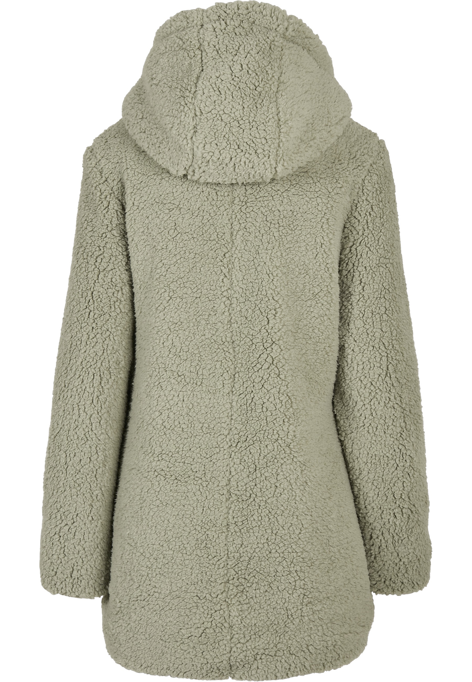 URBAN CLASSICS Langmantel »Urban Classics Damen Ladies Sherpa Jacket«