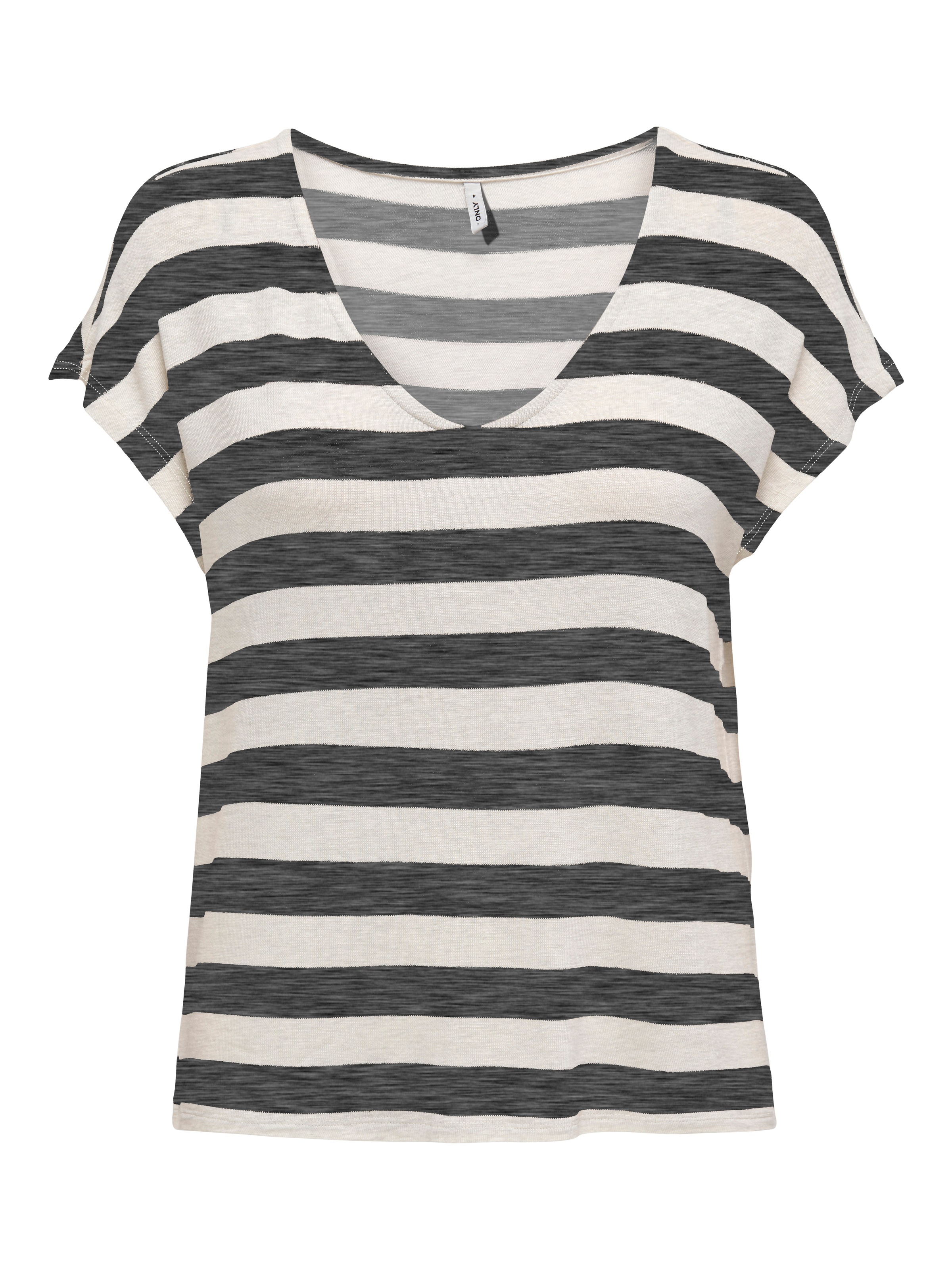 ONLY V-Shirt "ONLLIRA LIFE S/S V-NECK TOP JRS NOOS" günstig online kaufen