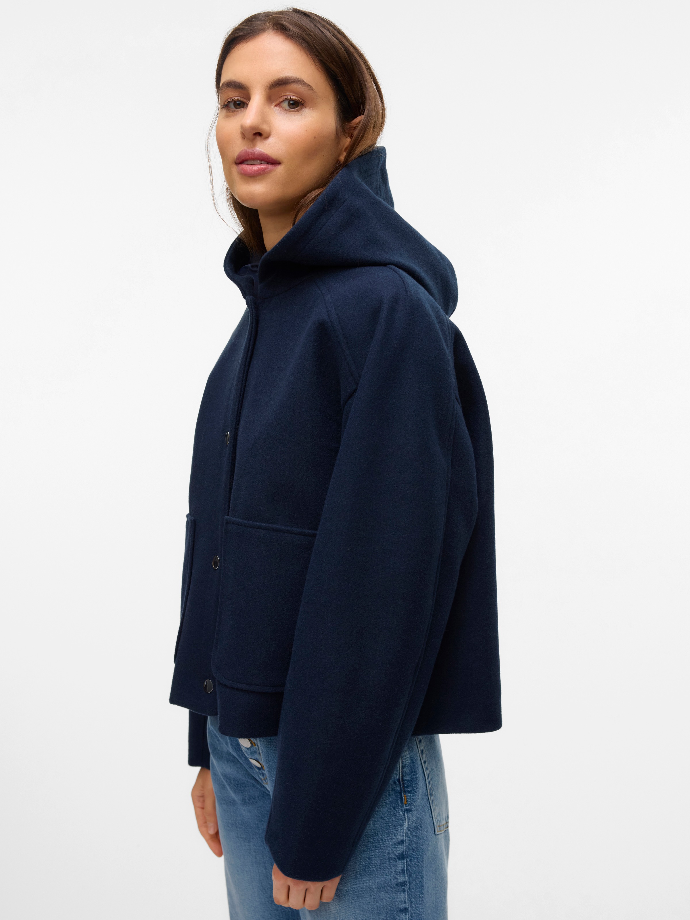 Thumbnail - Vero Moda Kurzjacke "VMFORTUNEROME SHORT JACKET GA BOO" mit Kapuze